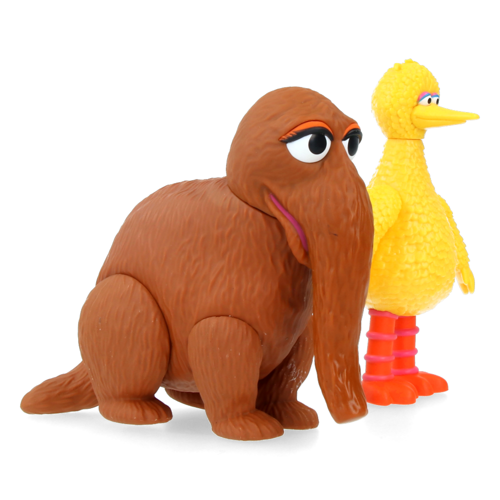  Big Bird and Mr. Snuffleupagus - Sesame Street ReAction Figures (2 Pack)、mySite、greenlandpopulation