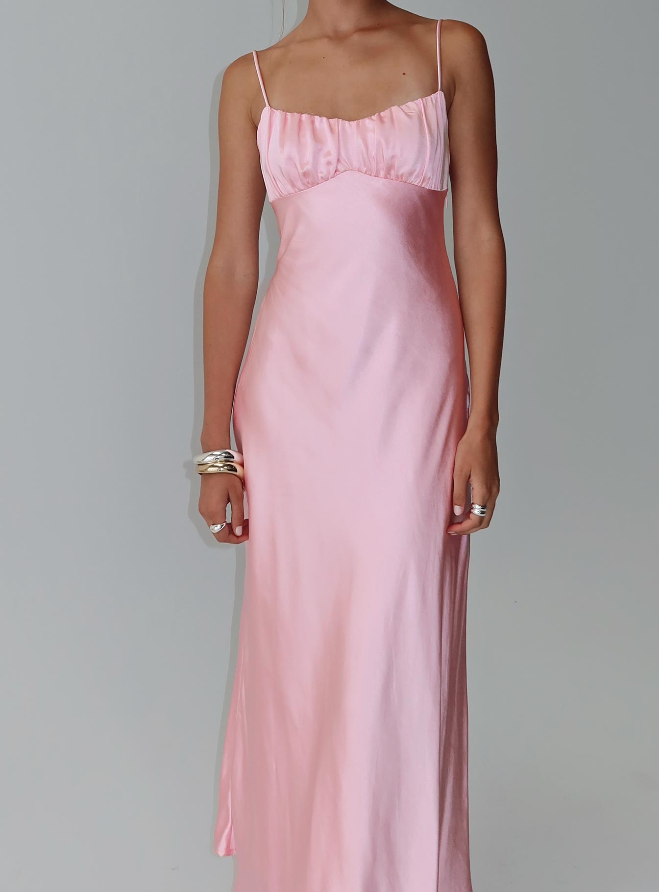 Penelopi Maxi Dress Pink、mySite、solidvoid