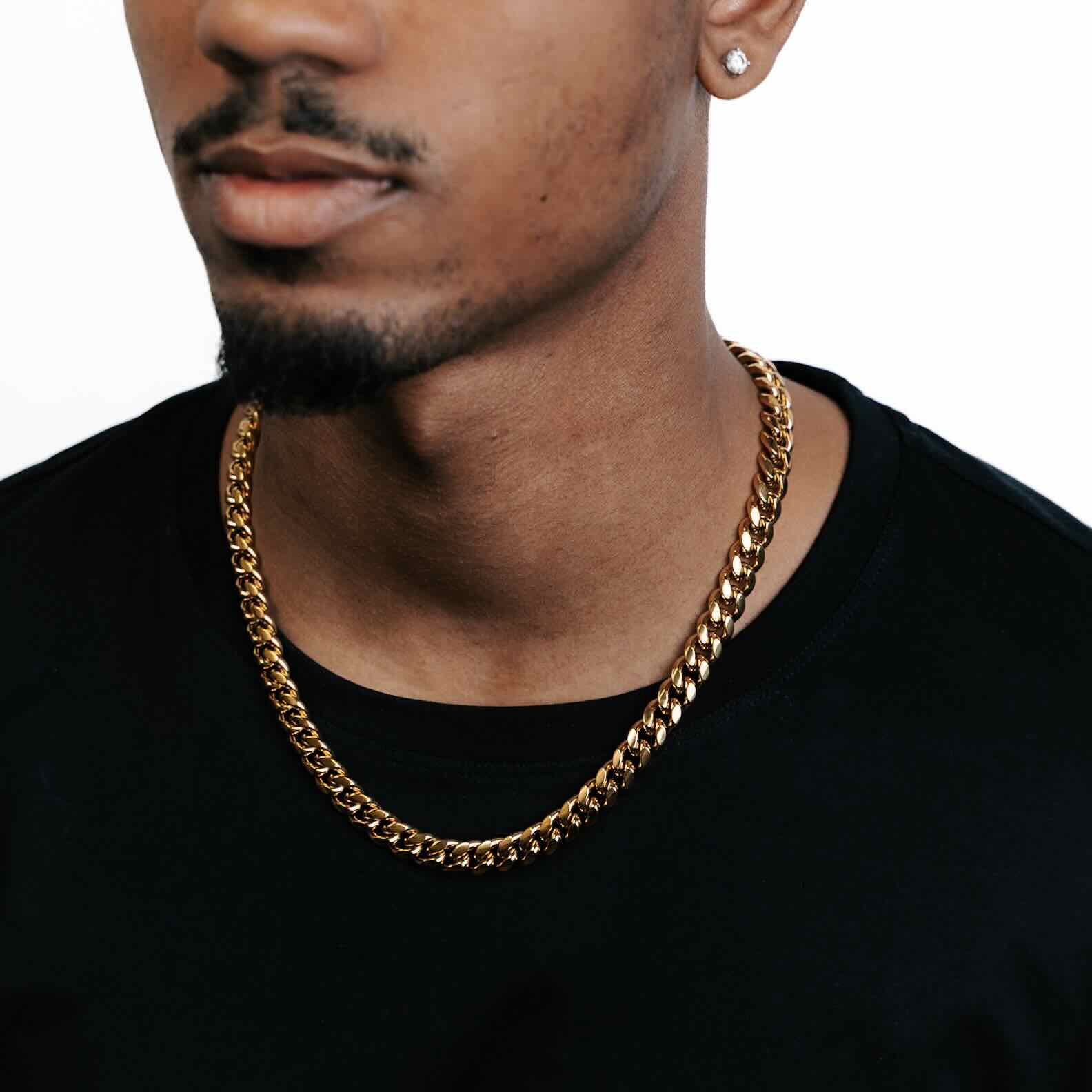 8MM Cuban Link Chain 14K Gold、mySite、hinf8tx79