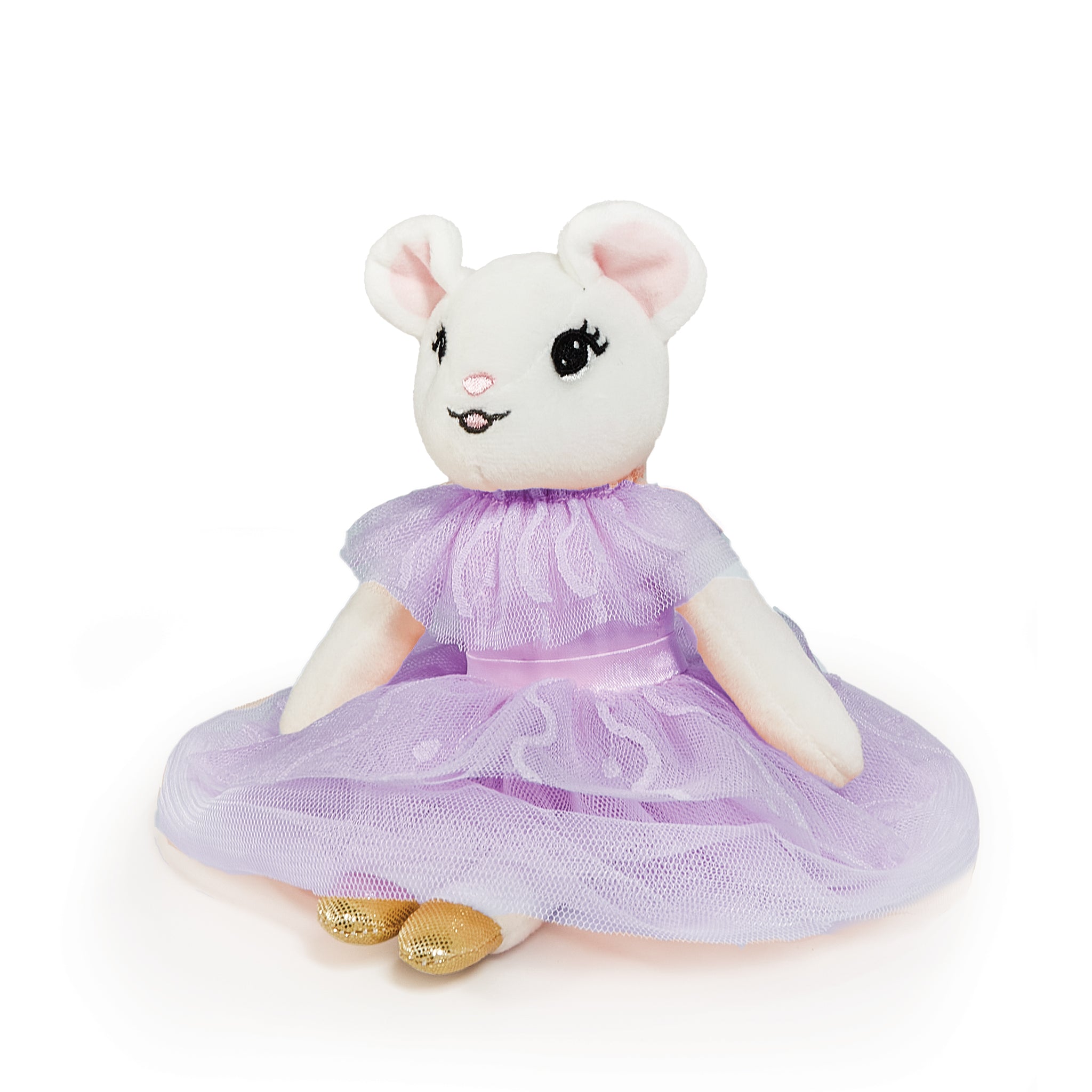 Claris The Mouse - Oh La La Lilac Plush Doll、mySite、g9winljtr