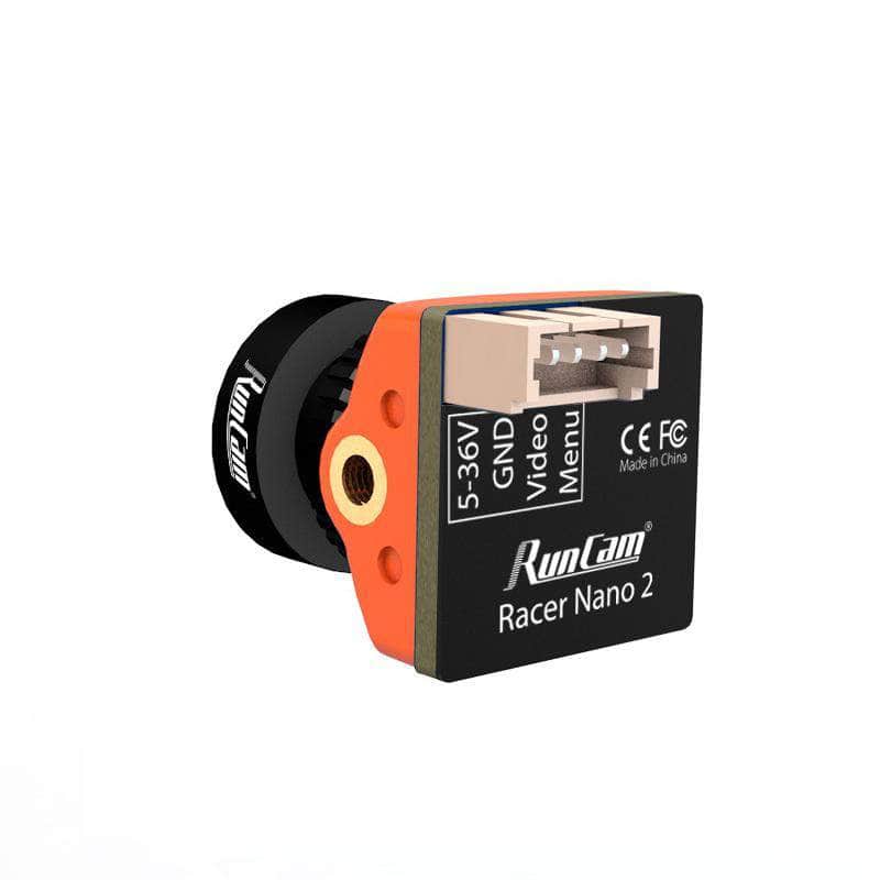  RunCam Racer Nano 2 1000TVL CMOS 4:3/16:9 PAL/NTSC FPV Camera 1.8 - Orange、mySite、merchandisen