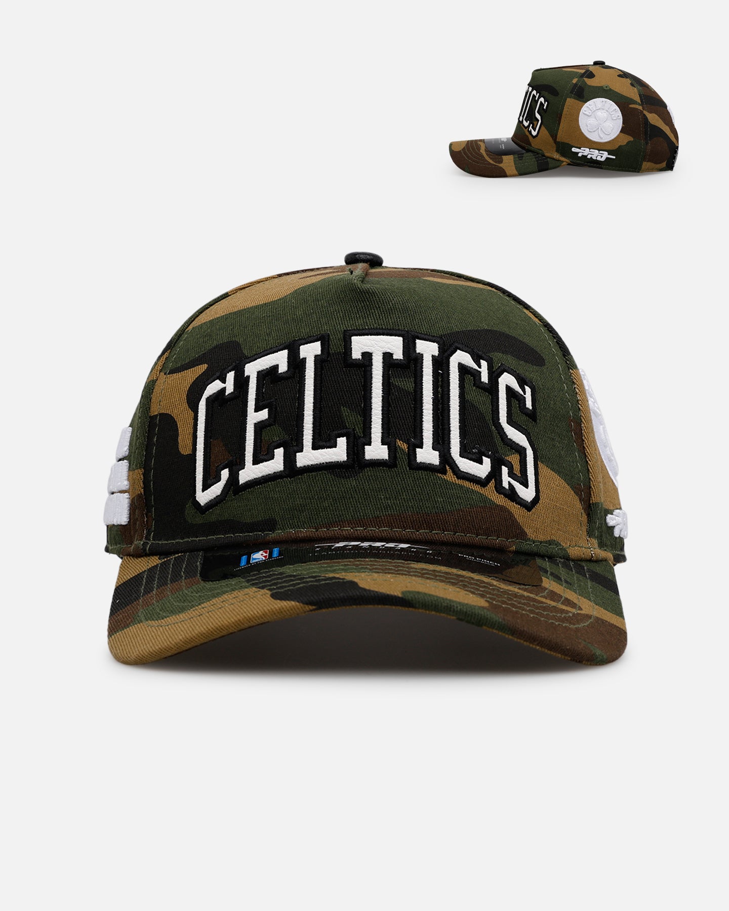 Pro Standard Boston Celtics 'Woodland Camo' Pro Pinch Snapback Camo、mySite、zt4zffjzw