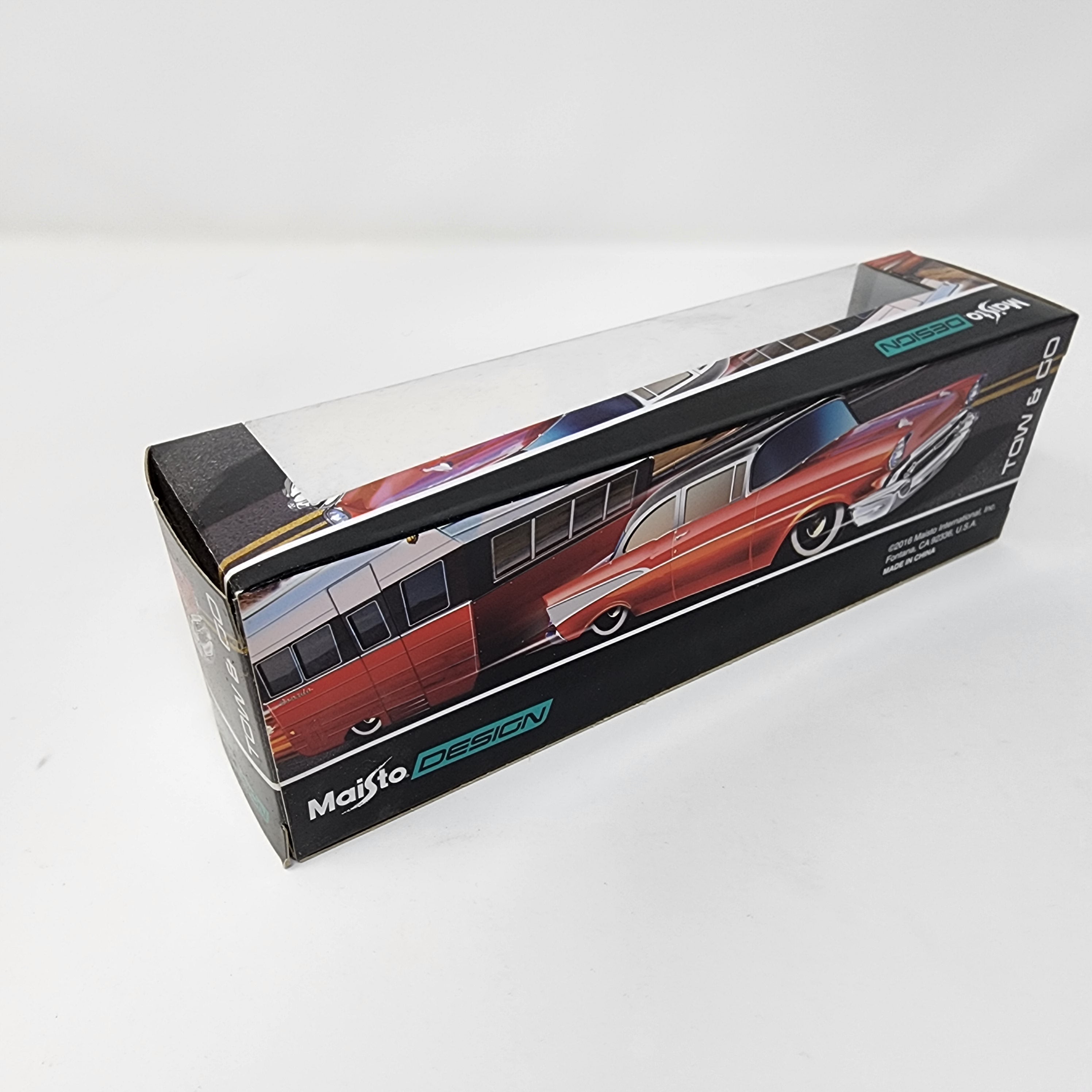 1955 Chevrolet Nomad / Traveler Trailer * Maisto Design Tow & Go、mySite、hgirdovlk