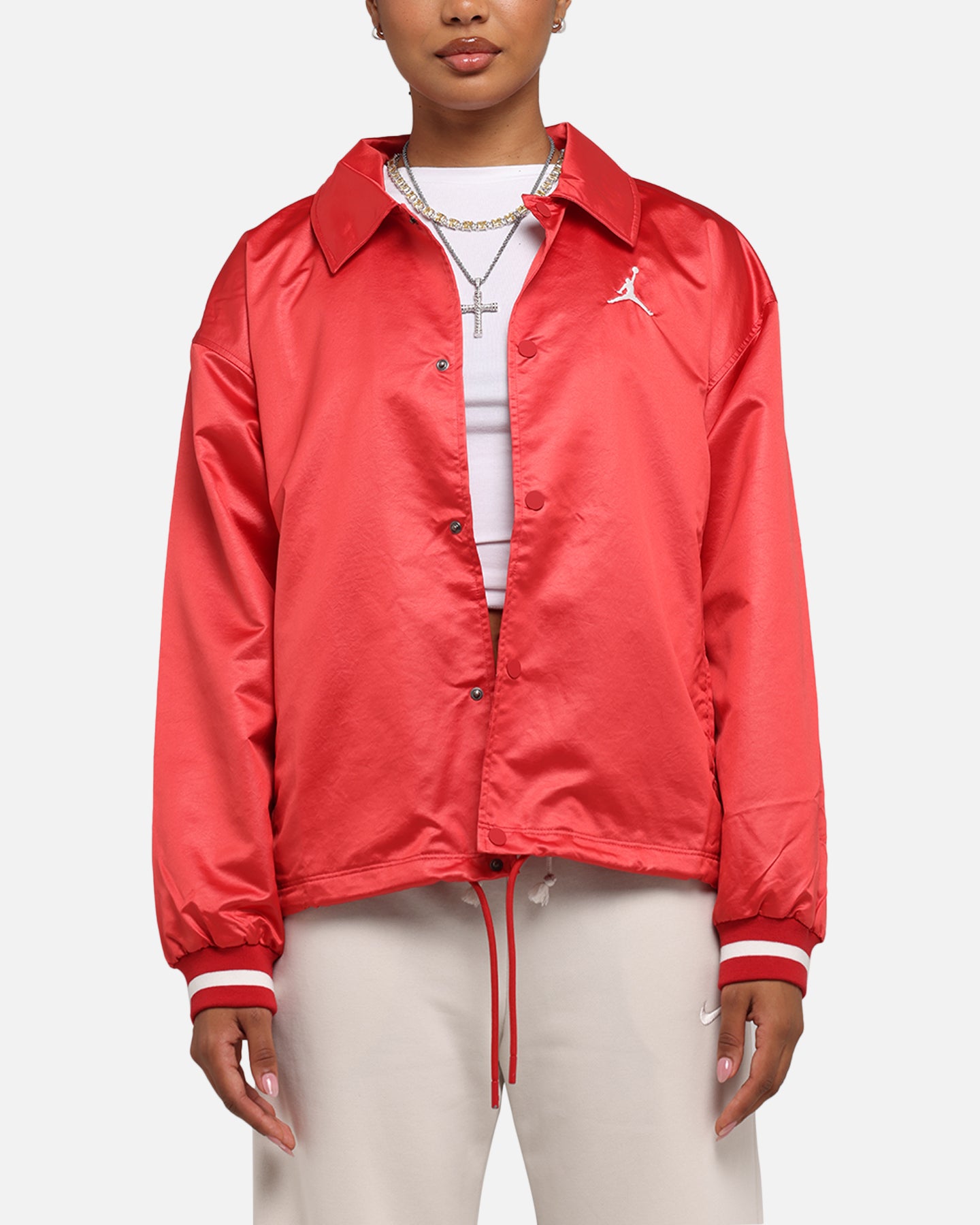 Jordan Women's Coaches Jacket Varsity Red、mySite、zt4zffjzw