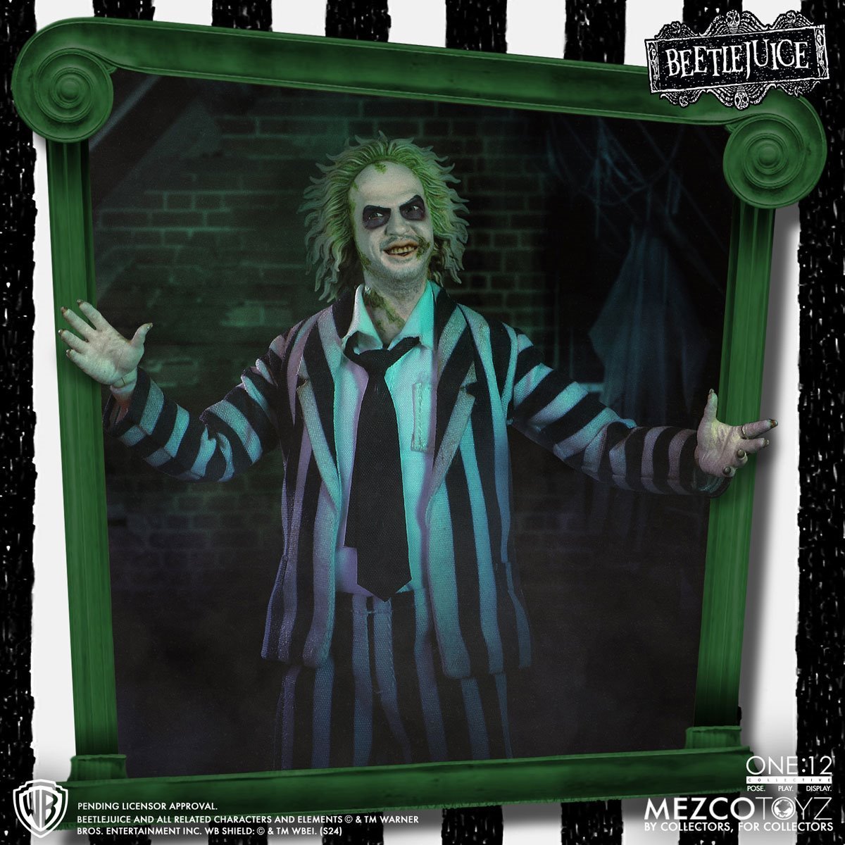 Beetlejuice (1988) Mezco One:12 Collective Deluxe Edition Beetlejuice、mySite、hgirdovlk