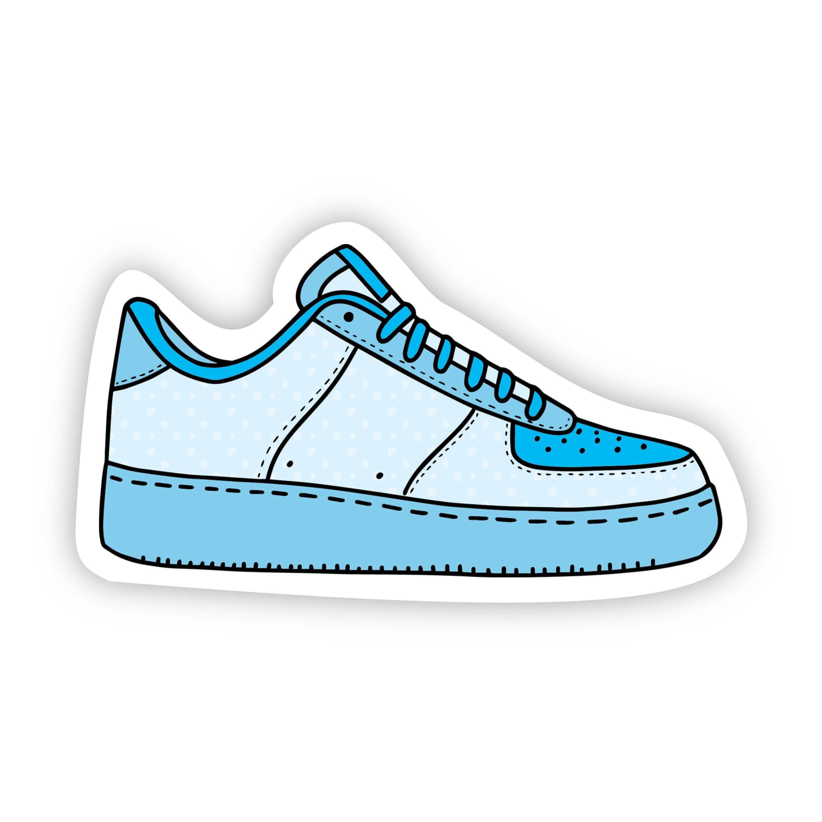  Sneaker Blue Aesthetic Sticker、mySite、elrpsem3k