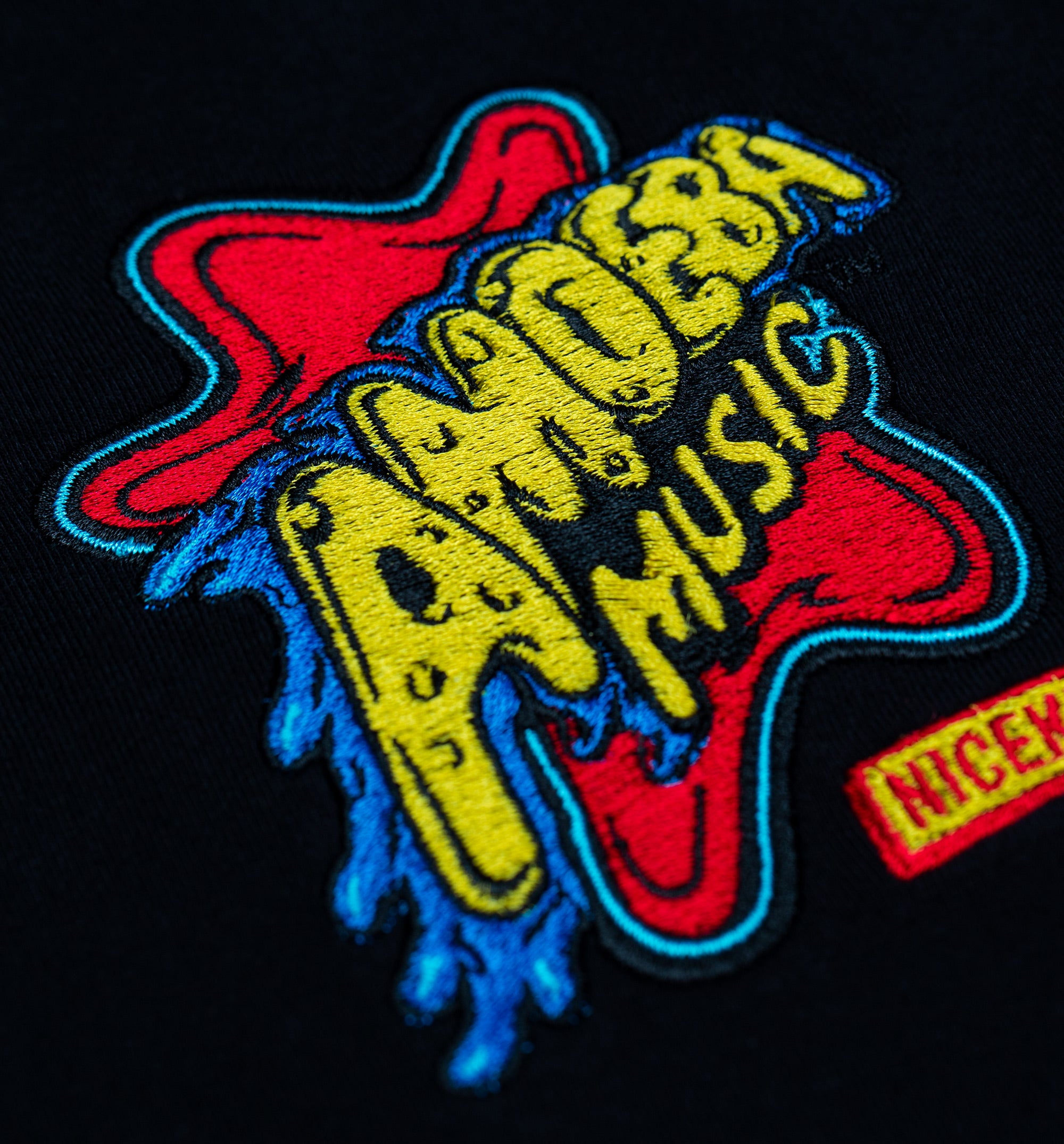 Nice Kicks X Amoeba Logo Short Sleeve Shirt - Black、mySite、dreamappss