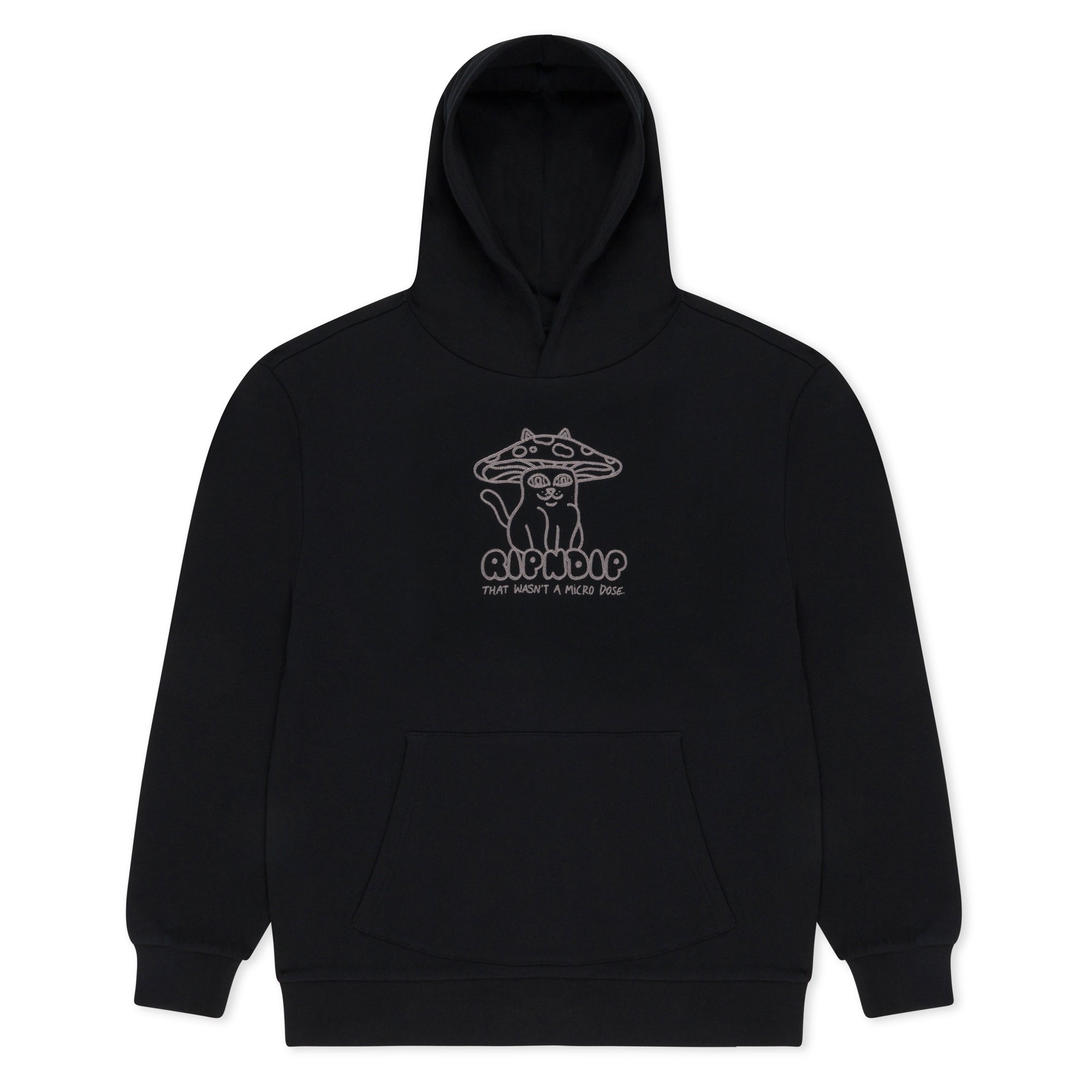  Shroom Cat Hoodie (Black)、mySite、merchandisen