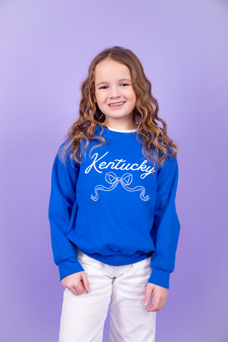 Kentucky Bow Sweatshirt - Girls、mySite、hinf8tx79