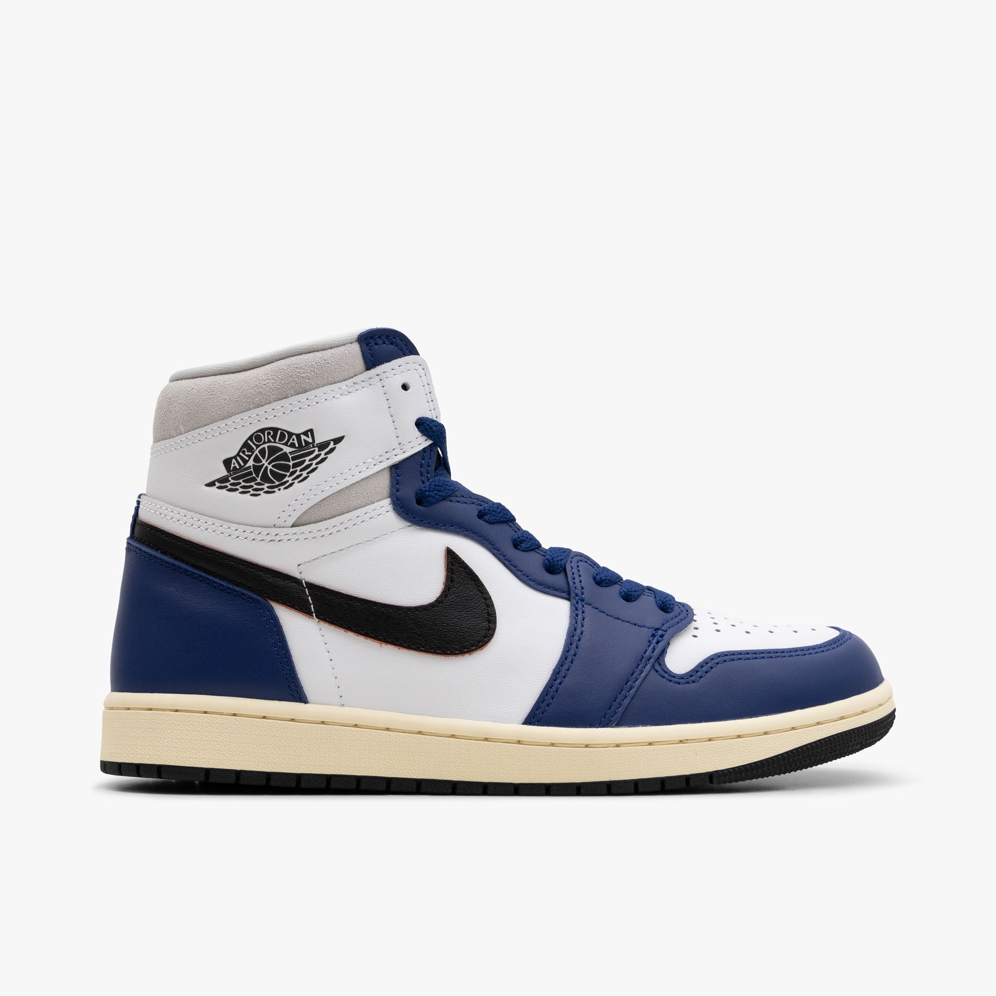  Jordan 1 Retro High OG White / Black / Neutral Grey - Deep Royal Blue、mySite、merchandisen