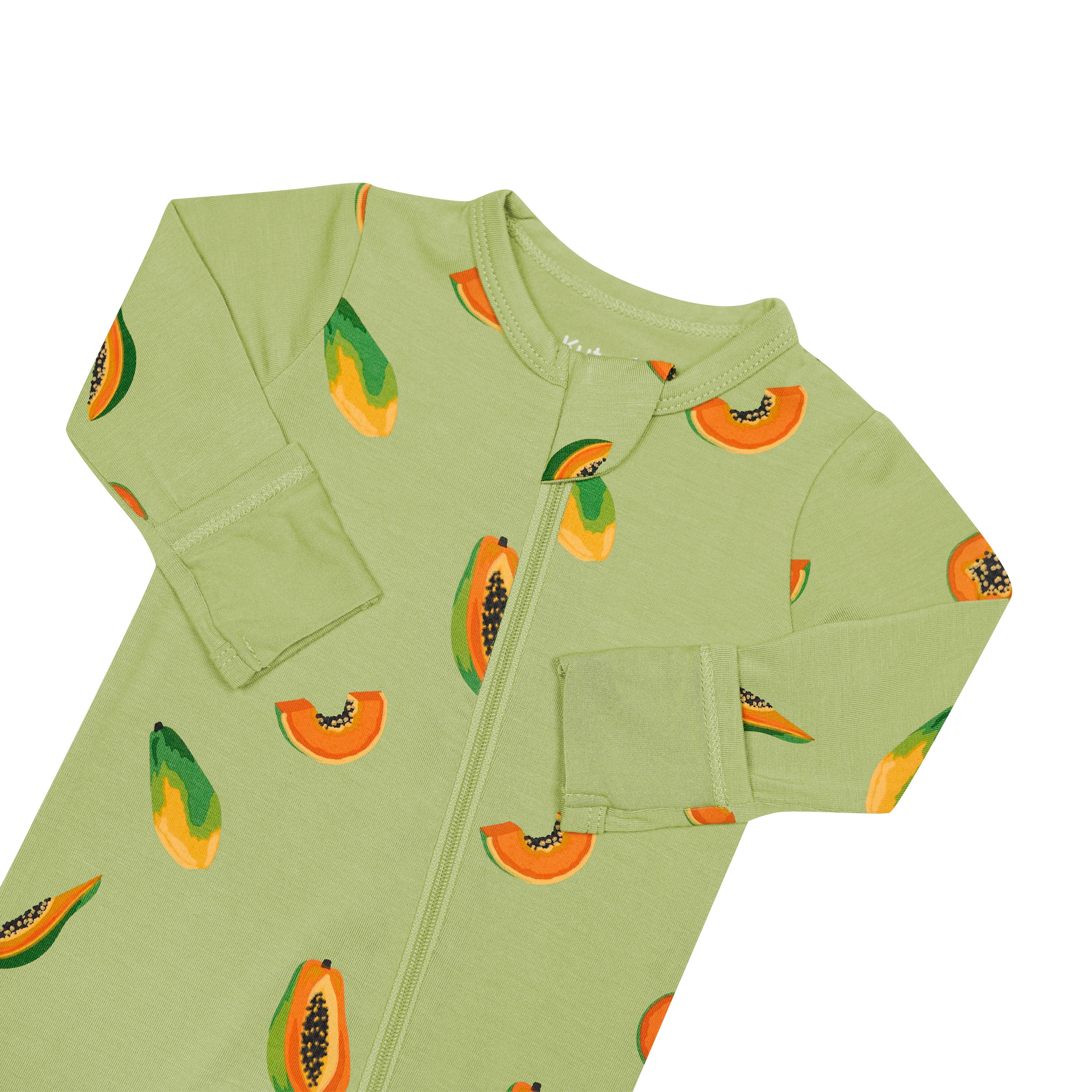  Zippered Footie in Papaya、mySite、layawaytickets