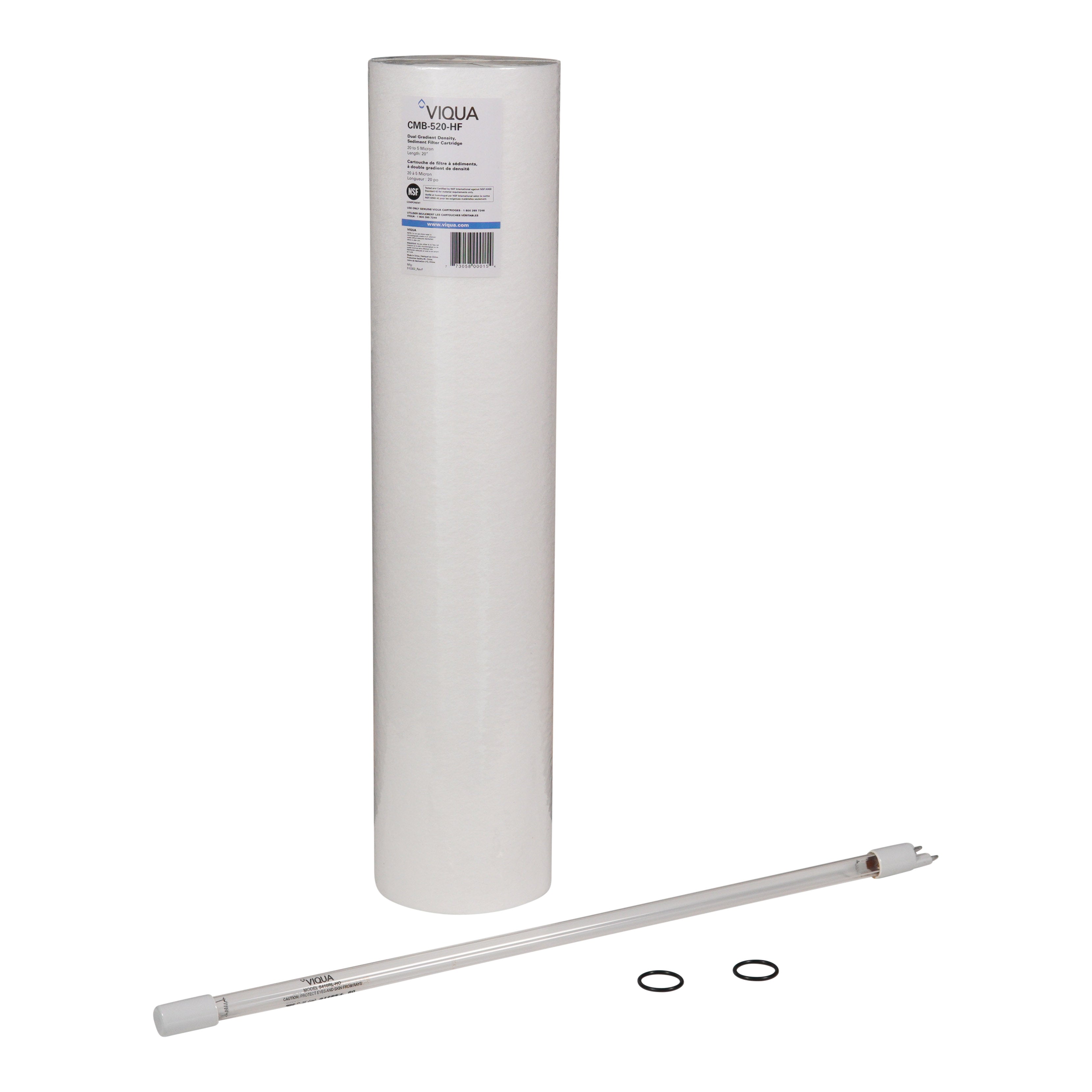 Viqua VH410-F20 Genuine Replacement UV Lamp and Filter、mySite、noshort