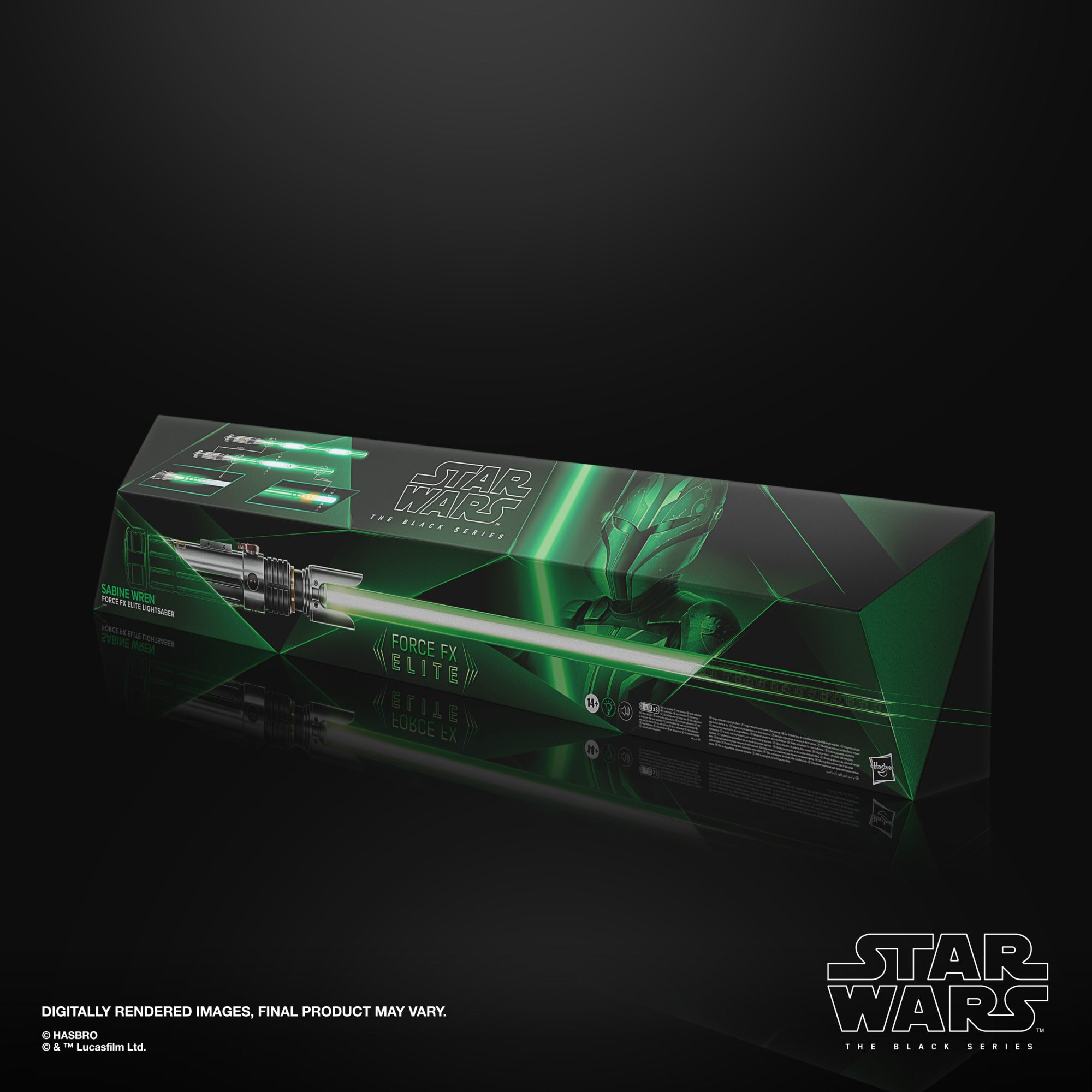 Star Wars Black Series Sabine Wren Force FX Elite Lightsaber、mySite、hgirdovlk
