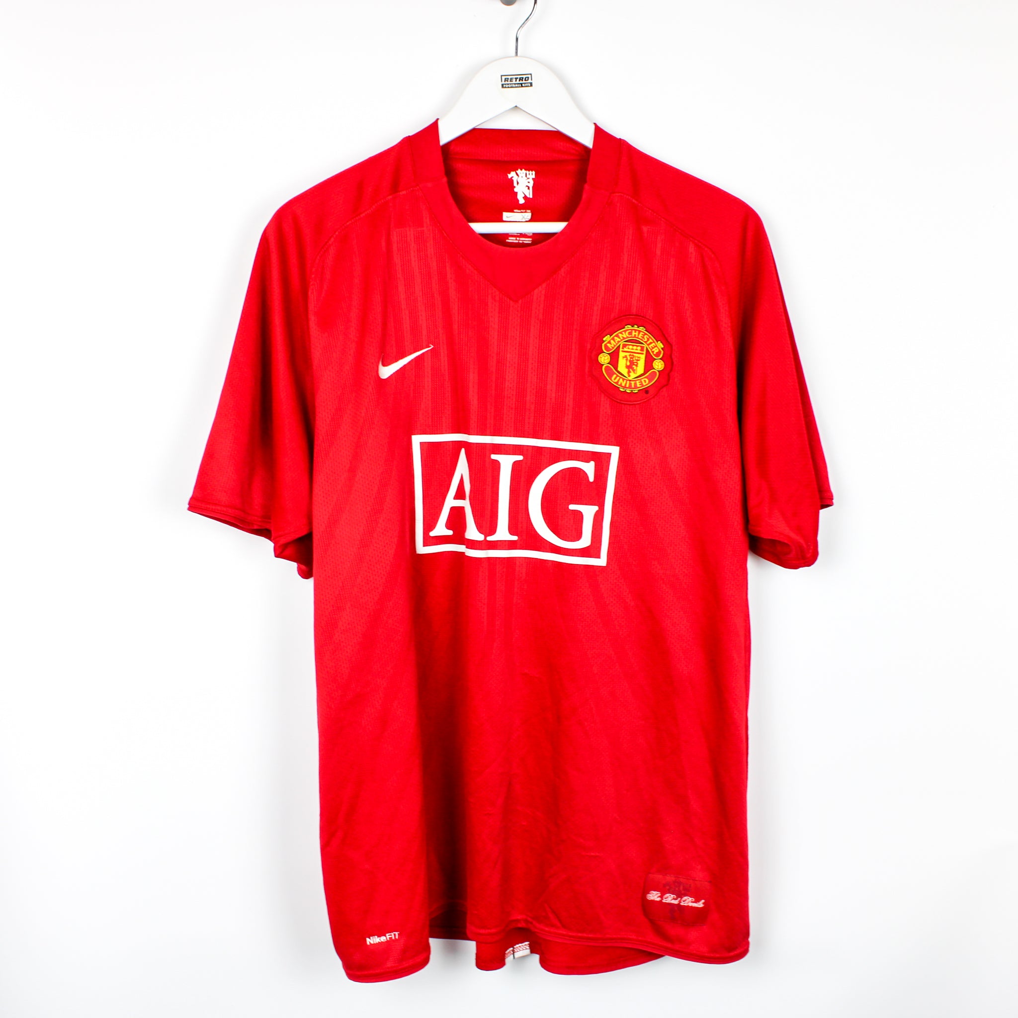 2007/09 Manchester United Home Shirt (Excellent) - XL、mySite、sh2007/09 Manchester United Home Shirt (Excellent) - XL、mySite、glenpowelloop_name