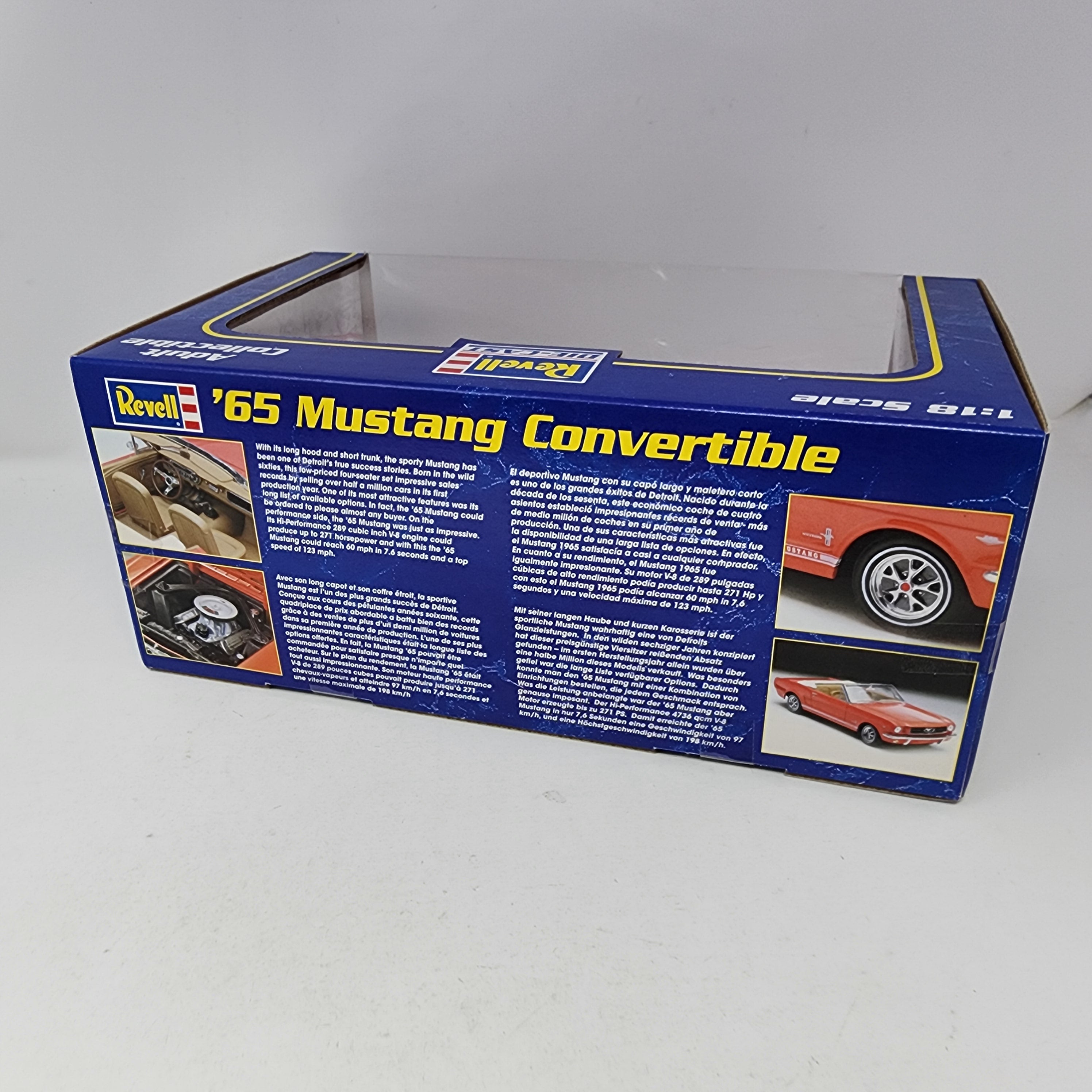 '65 Mustang Convertible * Revell 1/18 Scale、mySite、hgirdovlk