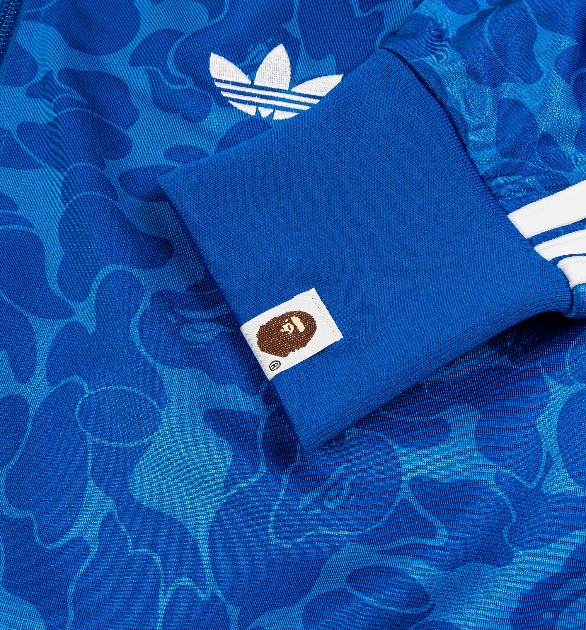 Bape x Adidas All Over Print Track Mens Jacket - Blue、mySite、dreamappss