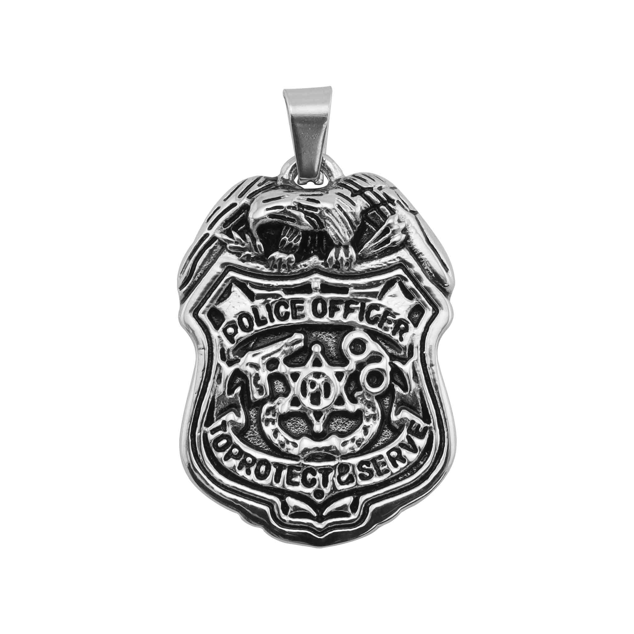 Stainless Steel Police Officer Pendant / PDC9012、mySite、dreamappss