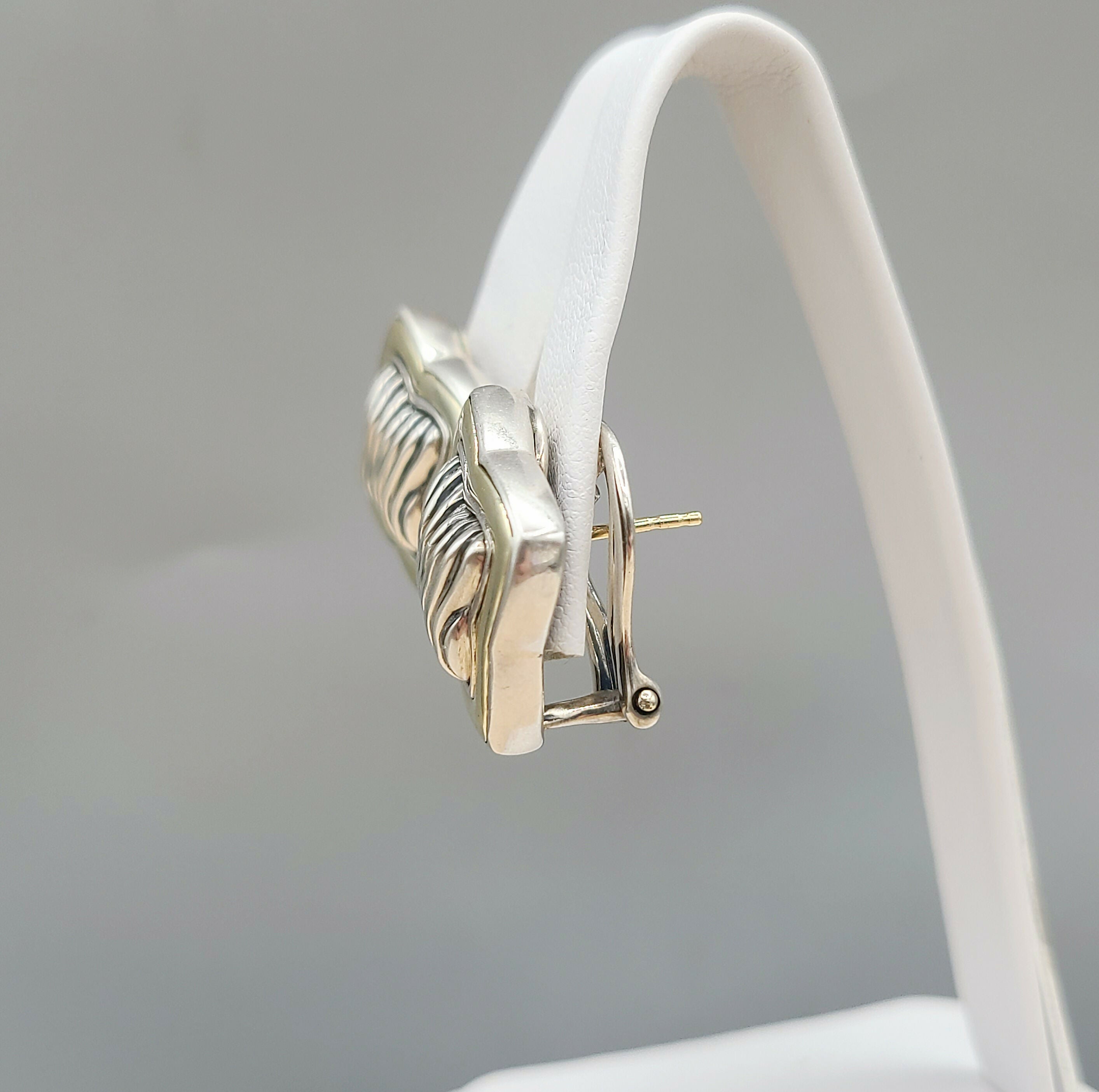 David Yurman Large Thoroughbred Quatrefoil Earrings、mySite、hinf8tx79