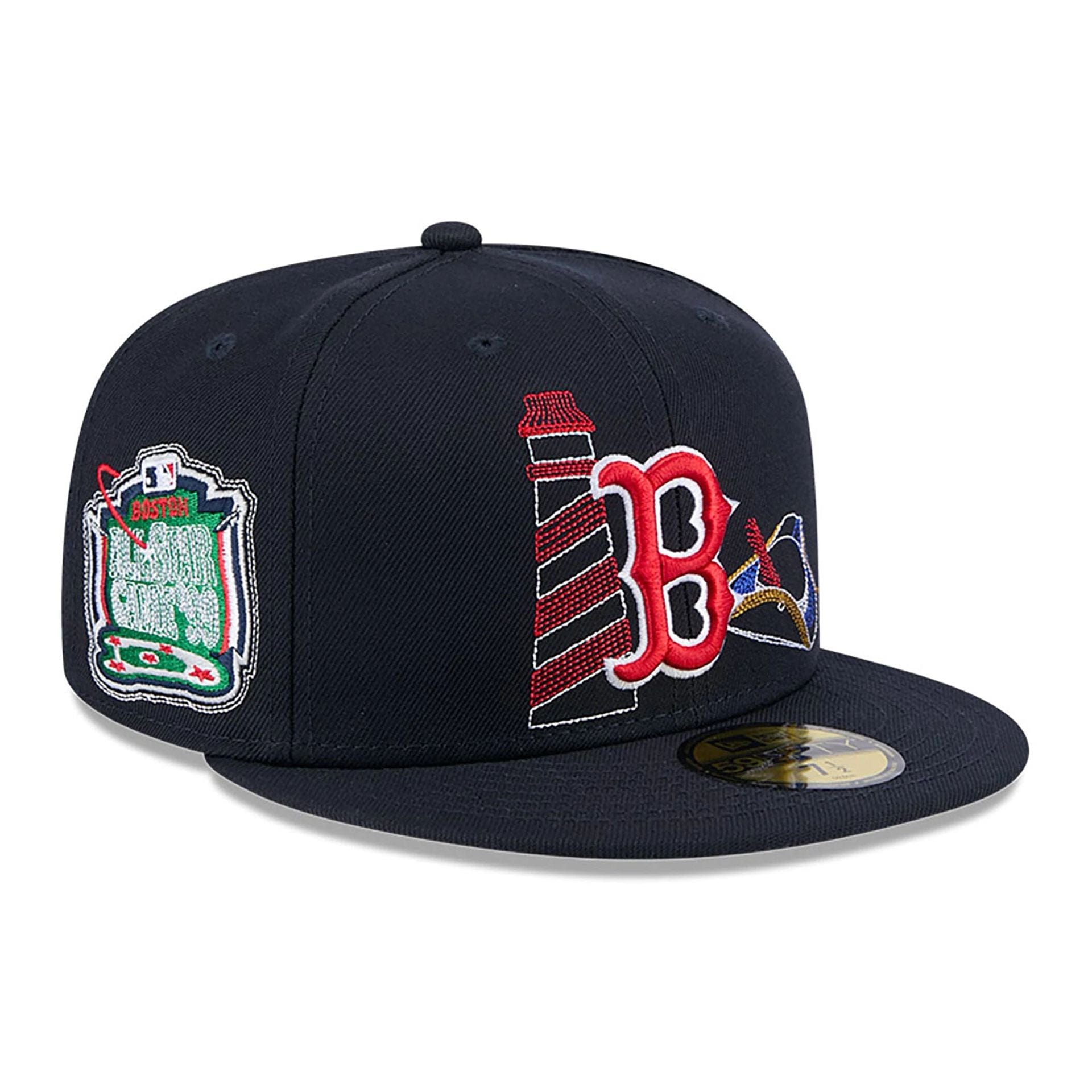 Boston Red Sox State Stitch Navy 59FIFTY Fitted Cap、mySite、vikingsvslions