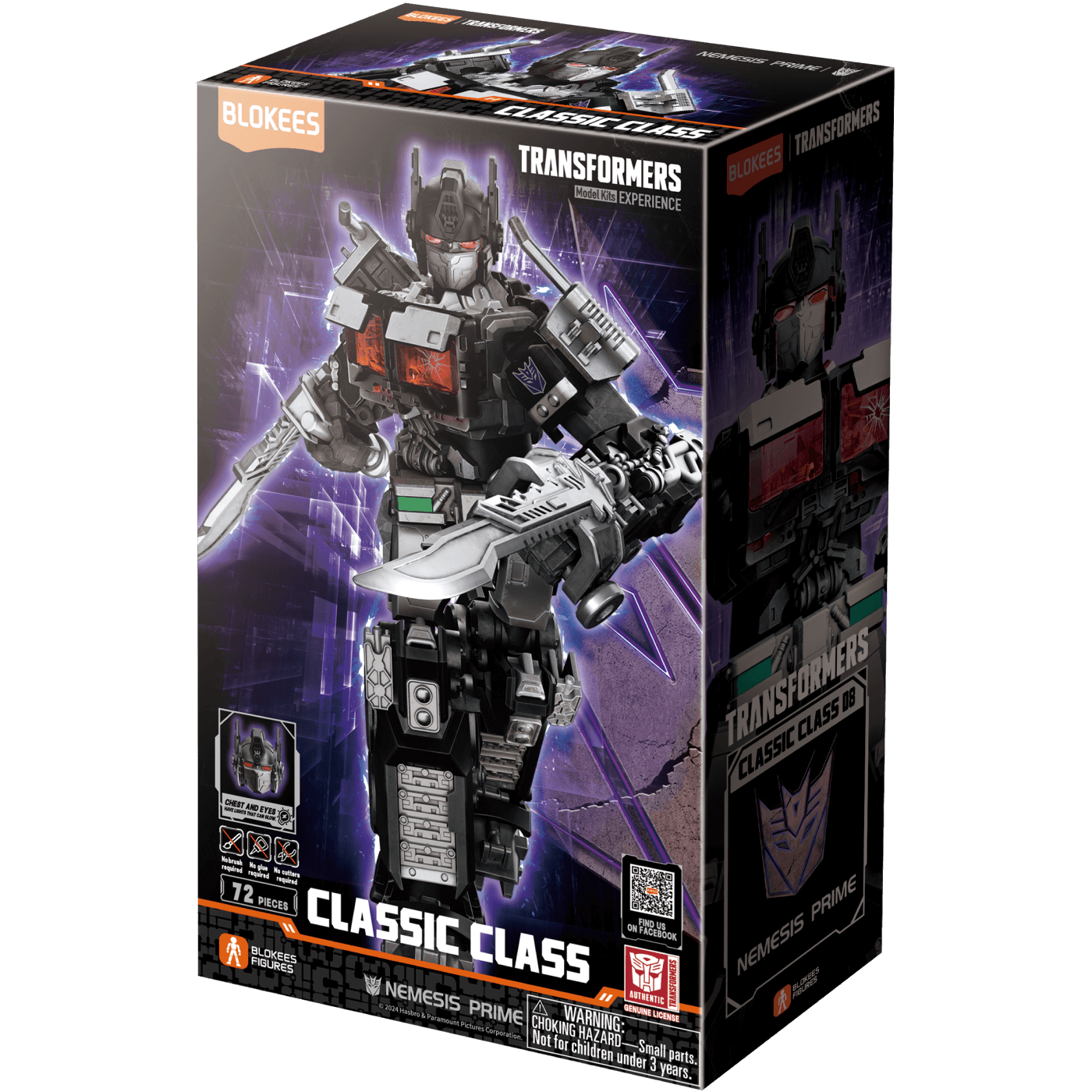 Blokees Transformers Classic Class 08 Nemesis Prime (Rise of the Beasts)、mySite、hgirdovlk