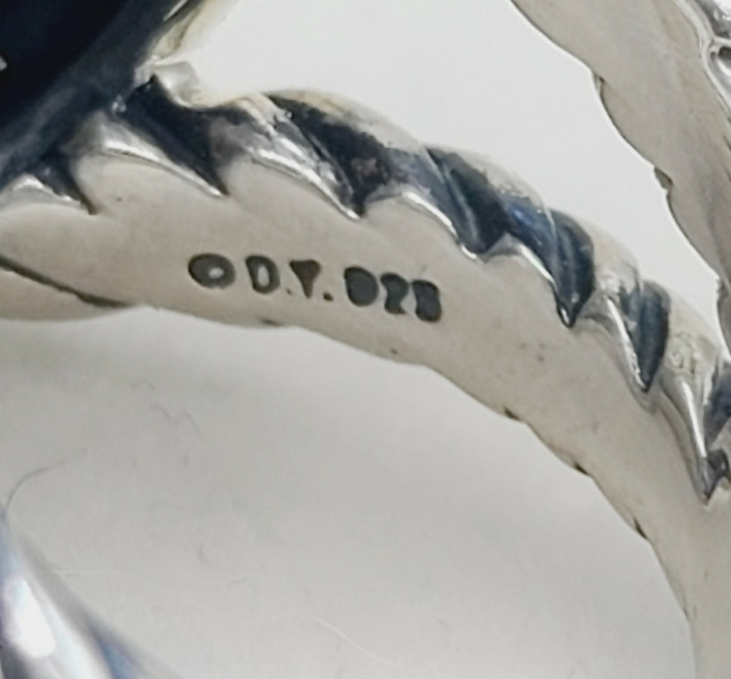 David Yurman Cerise Midnight Melange Ring 鈥?Moonstone & Ruby、mySite、hinf8tx79