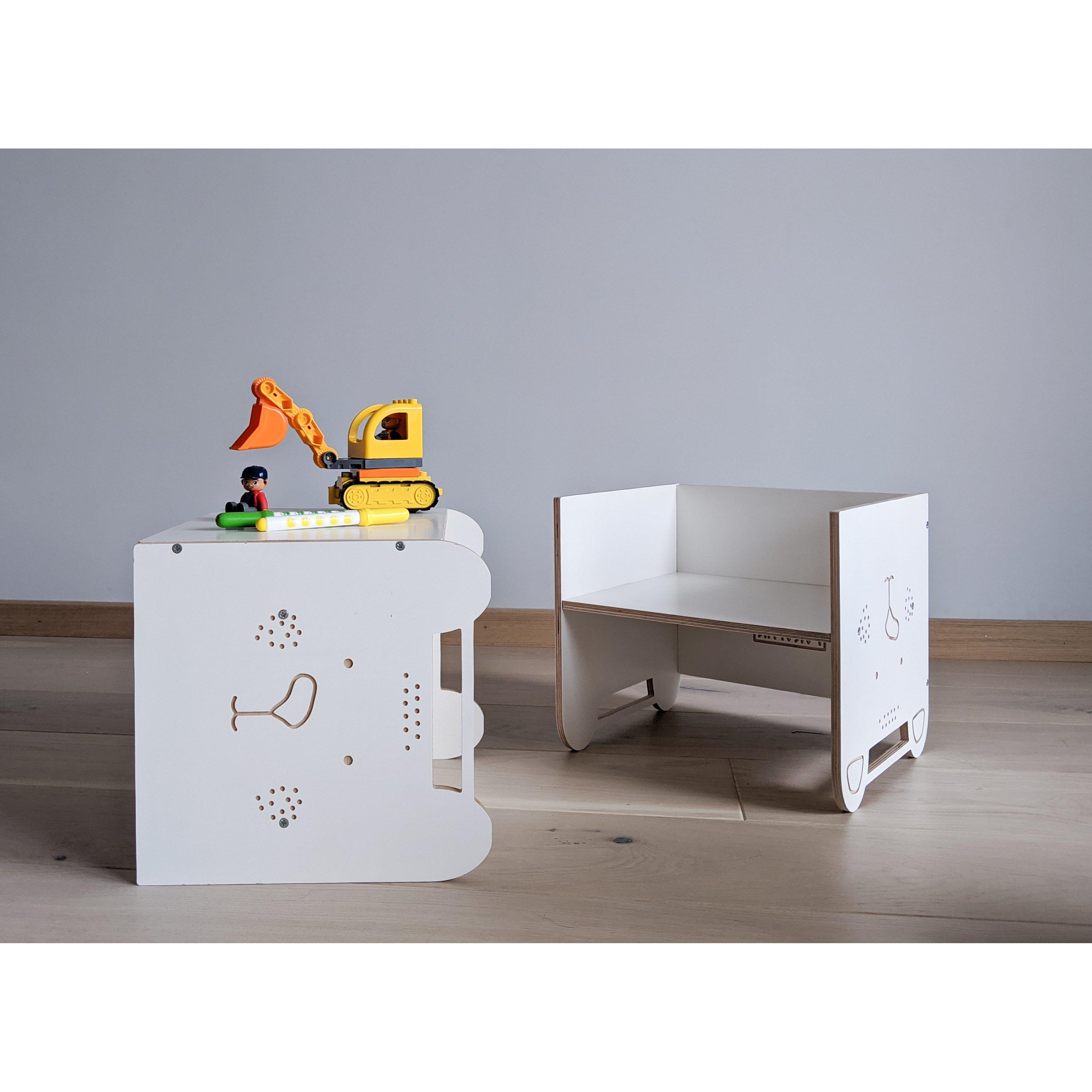 Wooden Cube Chair、mySite、gigharbornorthrealestate