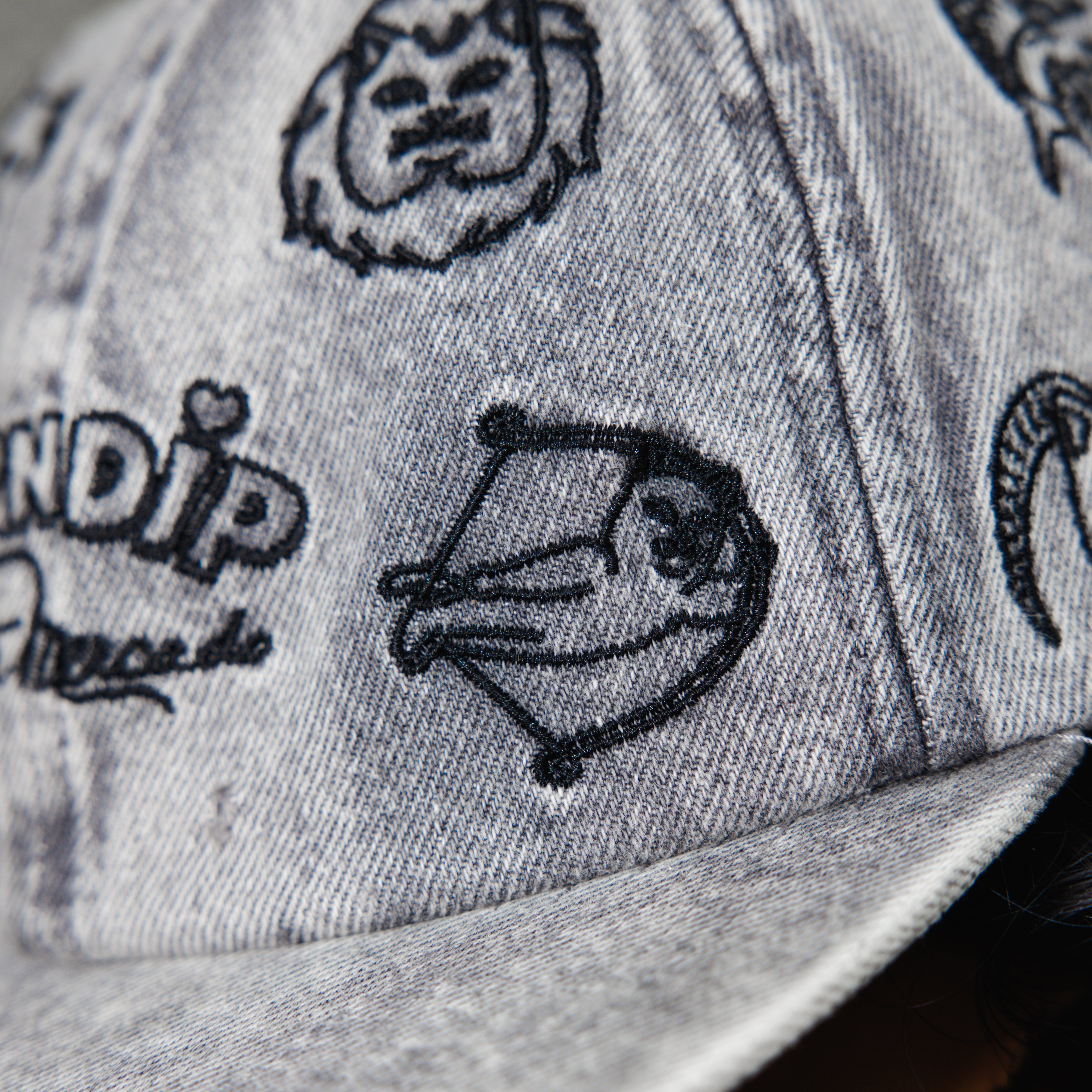  Zodiac Mucho 6 Panel (Black Washed Denim)、mySite、merchandisen