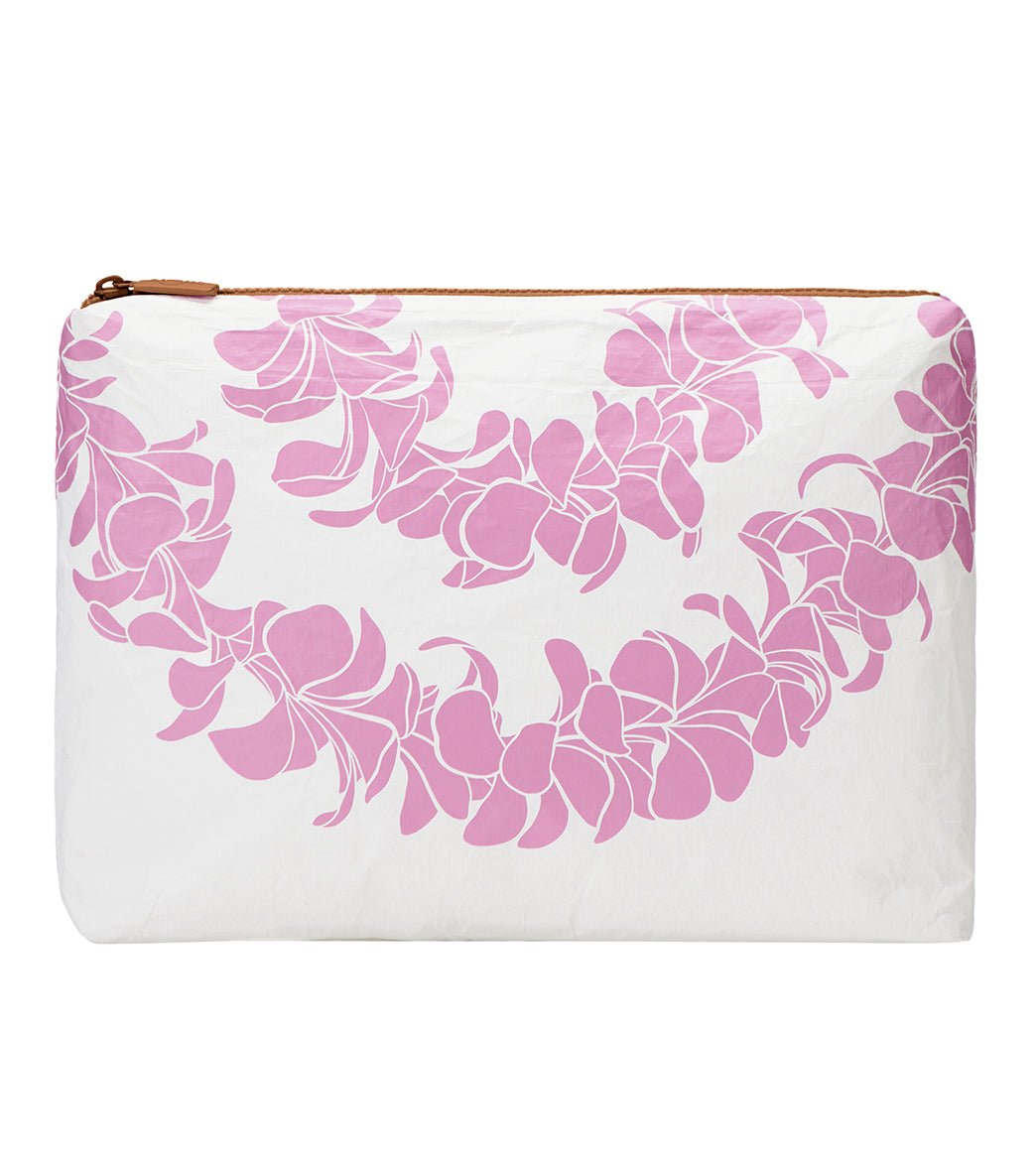 ALOHA Plumeria Lei Mid Swim Pouch、mySite、noshort