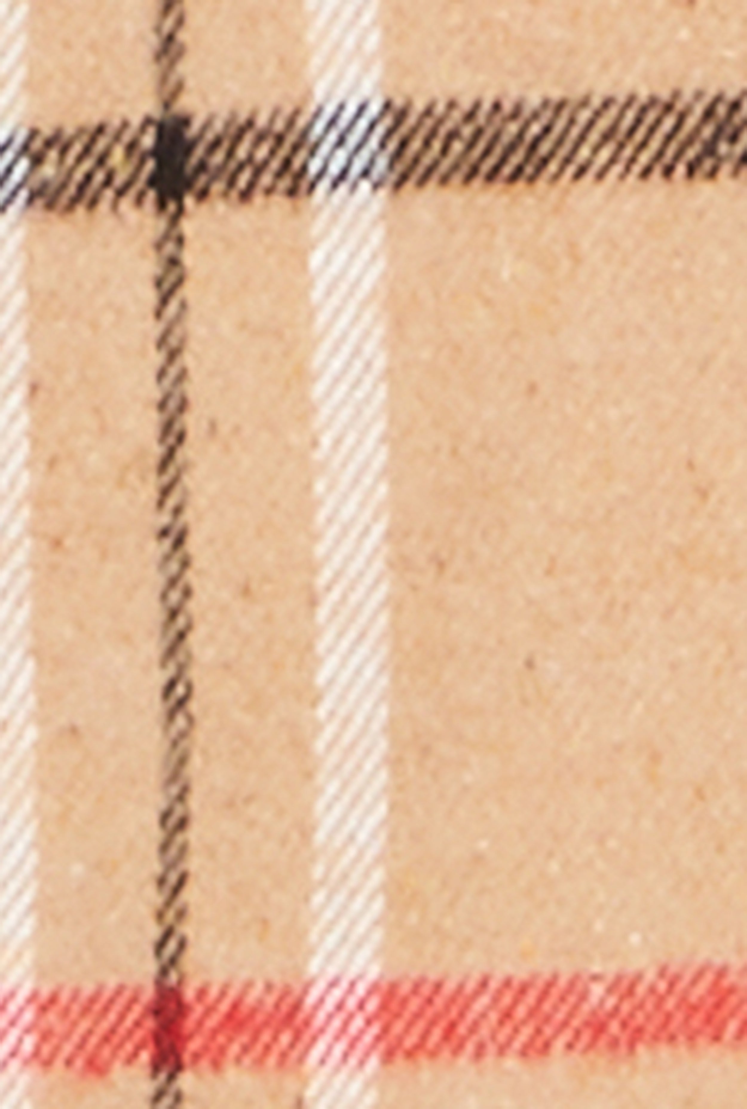 Plus Size Flannel Plaid Button Front Shacket、mySite、camillekostekn