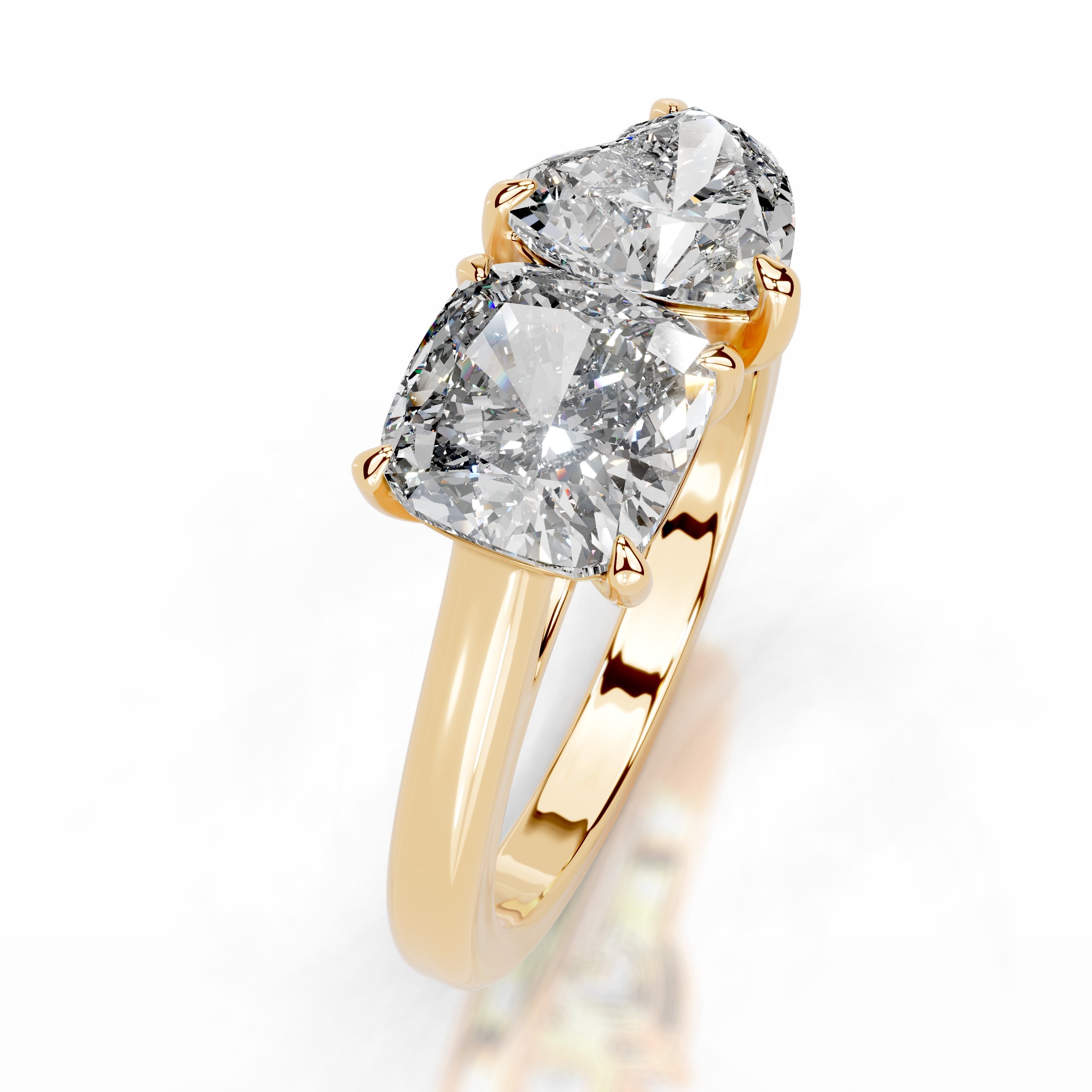 Marlena Lab Grown Diamond Ring - 18K Yellow Gold、mySite、hinf8tx79