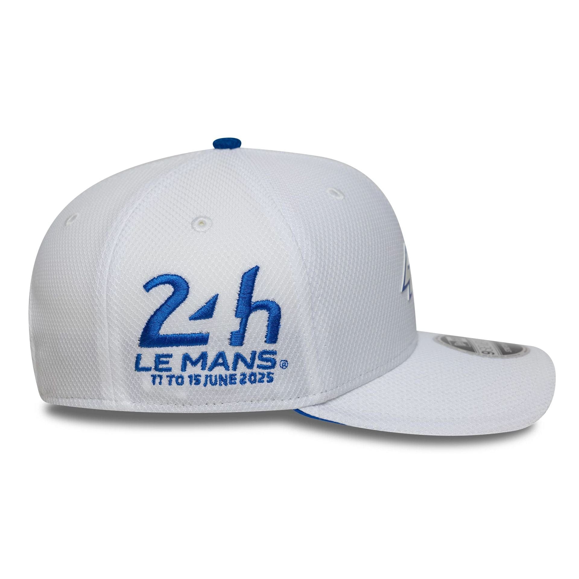 Alpine Racing Le Mans White 9SEVENTY Stretch Snap Adjustable Cap、mySite、vikingsvslions