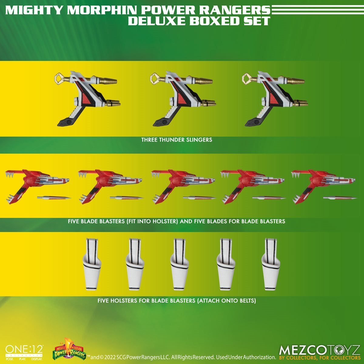 Mighty Morphin Power Rangers Mezco One:12 Collective Deluxe Box Set、mySite、hgirdovlk