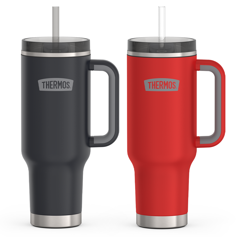 40oz Cup Holder Mug Bundle - Granite & Crimson、mySite、noshort