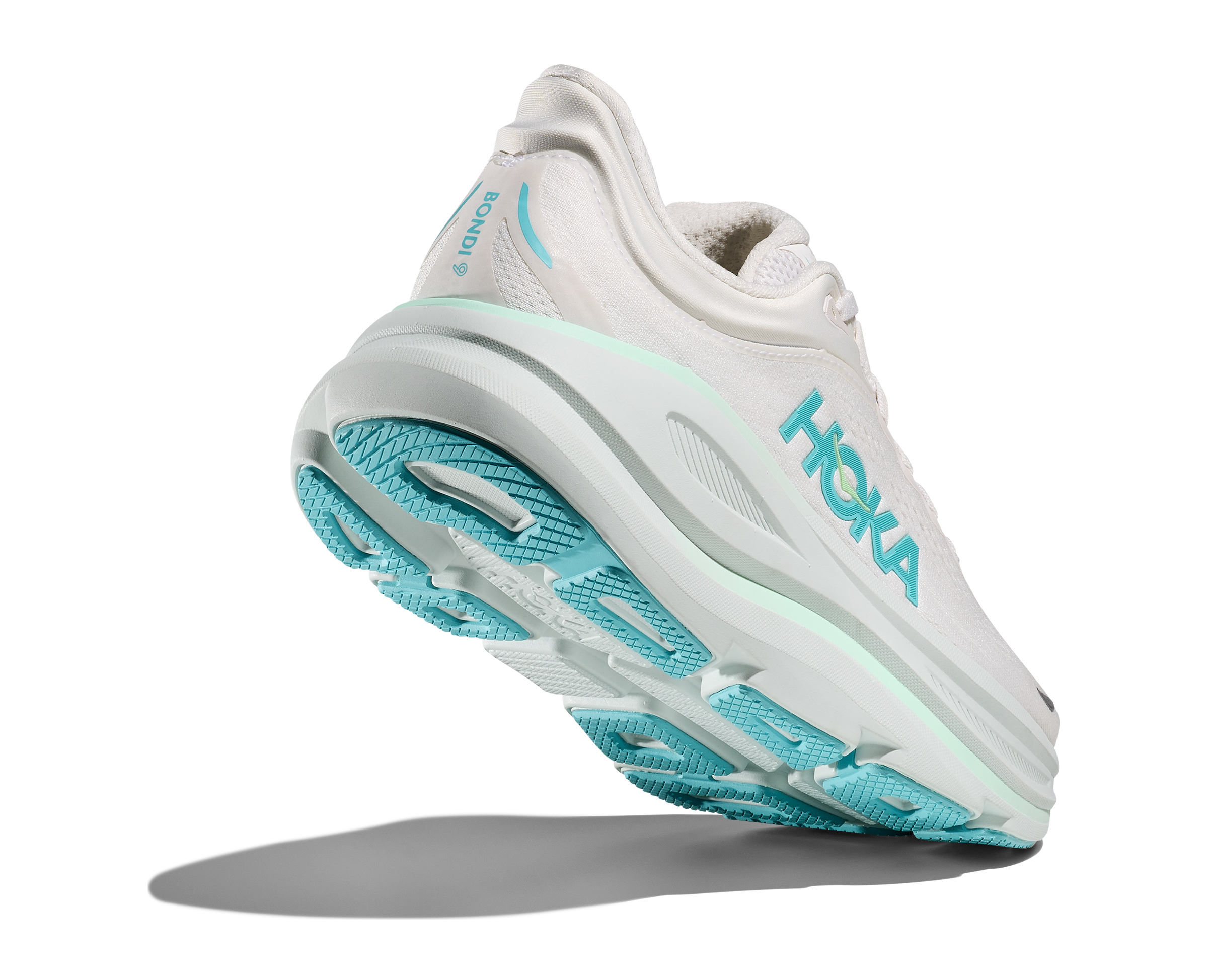  HOKA Women's Bondi 9 Ultra Cushioned Running Shoe - Frost/Cielo Blue、mySite、preschool7hills