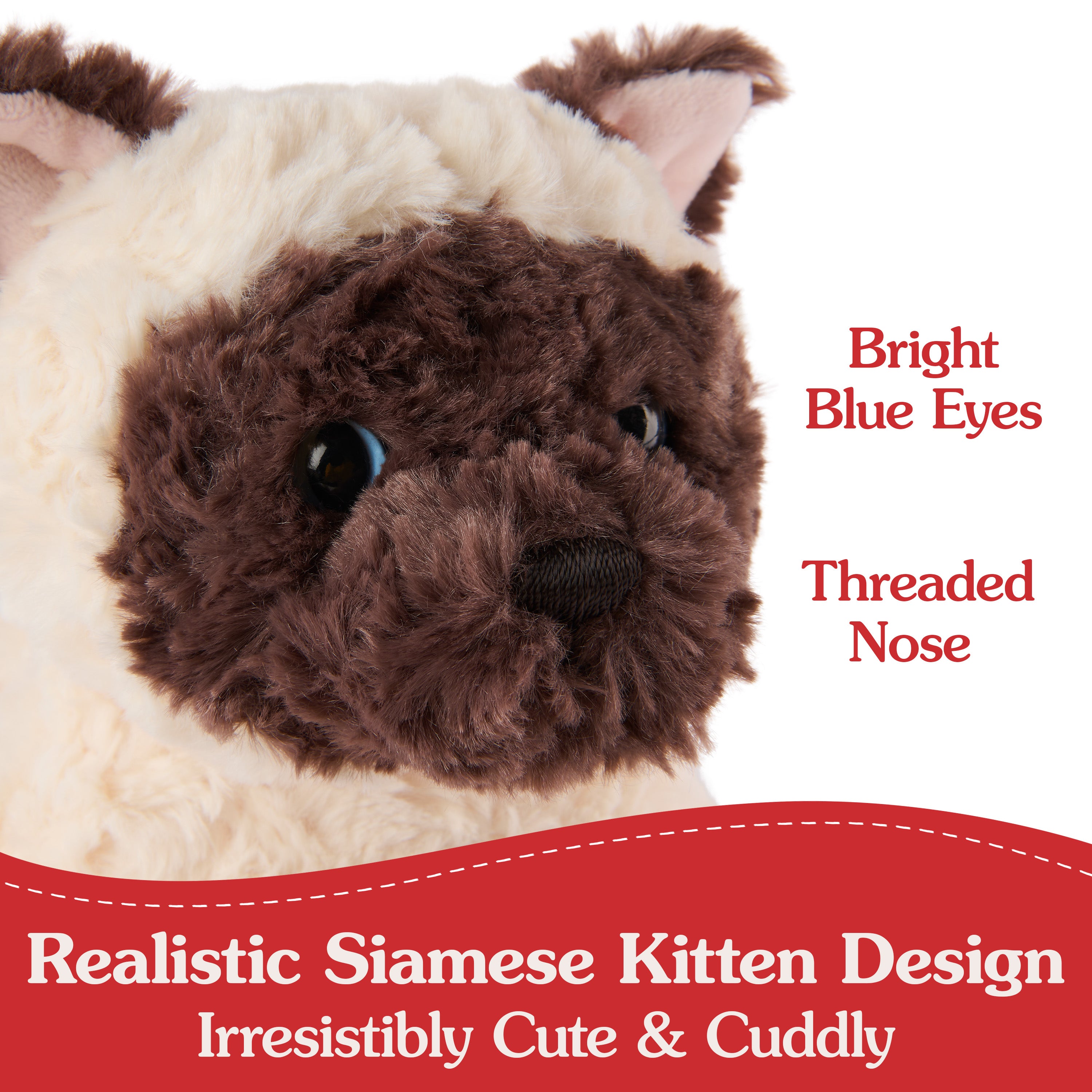 Bootsie Siamese Kitten, 9 in、mySite、pszhyizbm