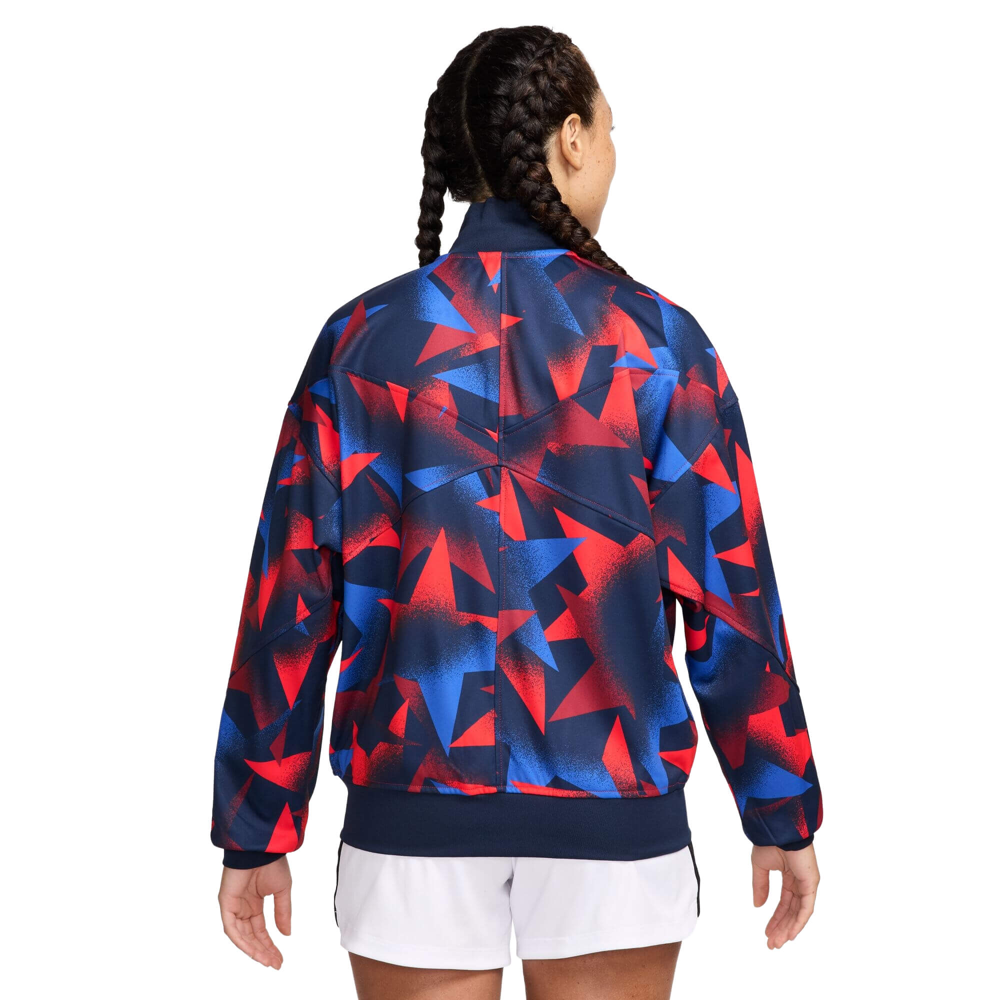 Nike Women's USA Academy Pro Dri-FIT Anthem Jacket Navy/Red、mySite、noshort