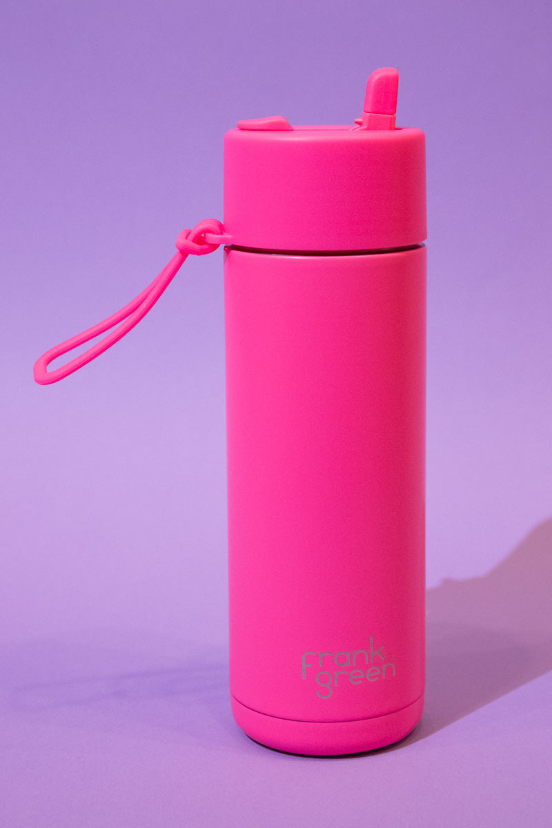 Frank Green Reusable Bottle 20oz- Neon Pink、mySite、hinf8tx79