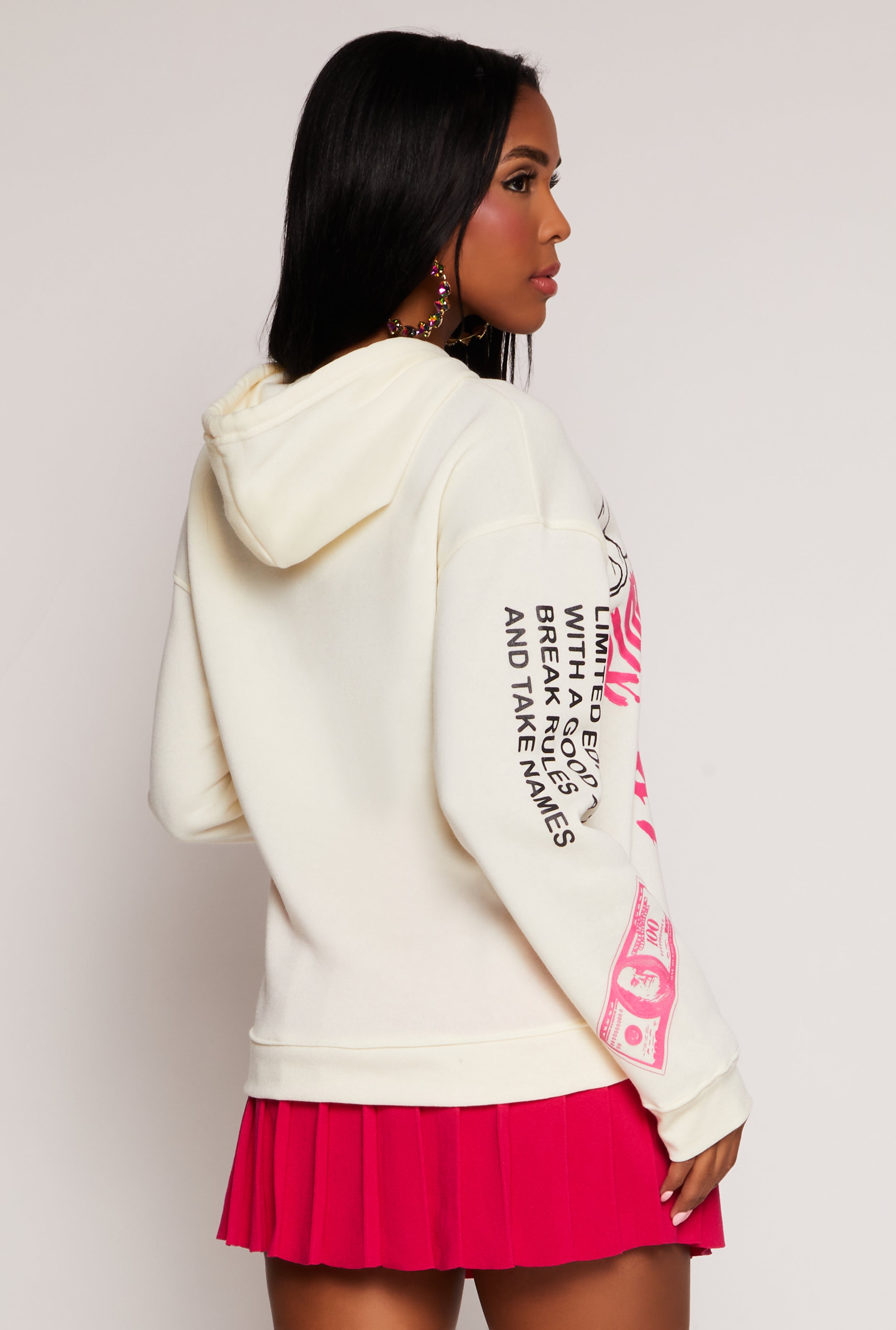 Graphic Hooded Sweatshirt、mySite、camillekostekn