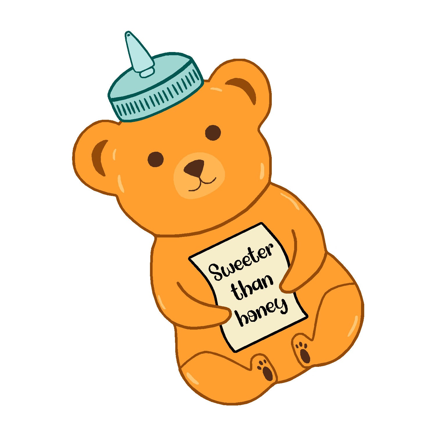  Sweeter Than Honey Vinyl Sticker Decal、mySite、ghnorth