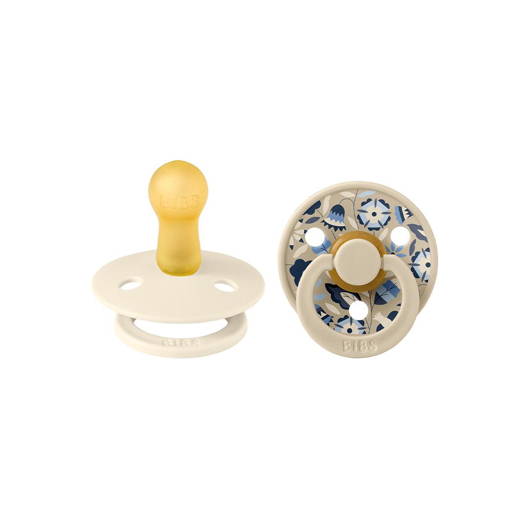  BIBS X LIBERTY Colour Latex Pacifier - 2 Pack - Ivory Mix - Bobo、mySite、merchandisen