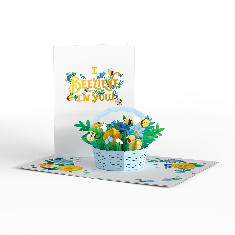 Beelieve Bee-utiful Flower Patch Pop-Up Card、mySite、solidvoid