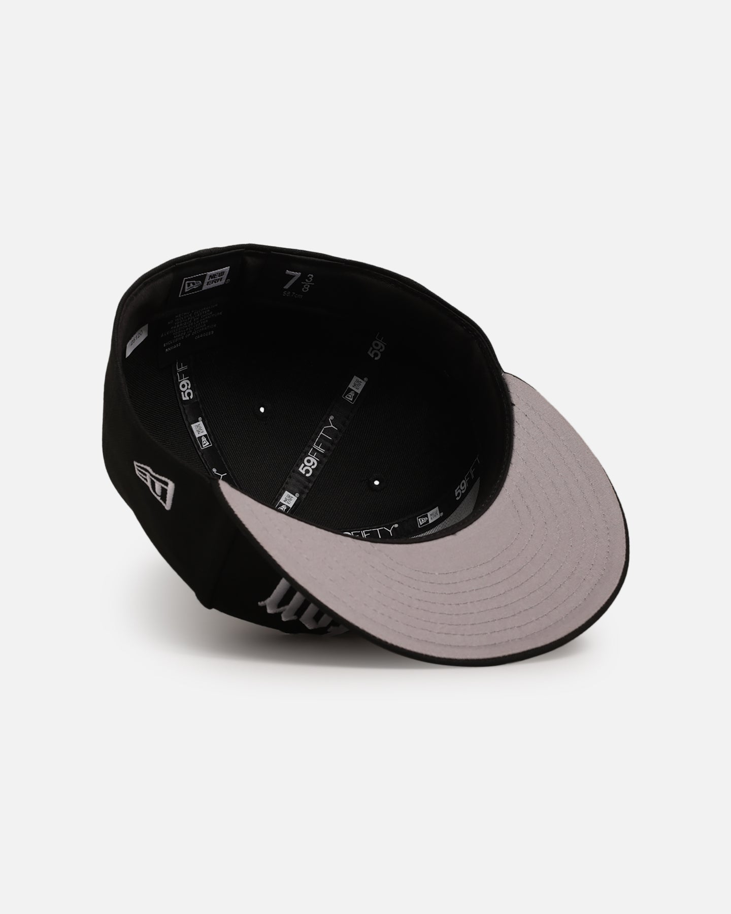 New Era Compton 'Homage' 59FIFTY Fitted Black/White、mySite、zt4zffjzw