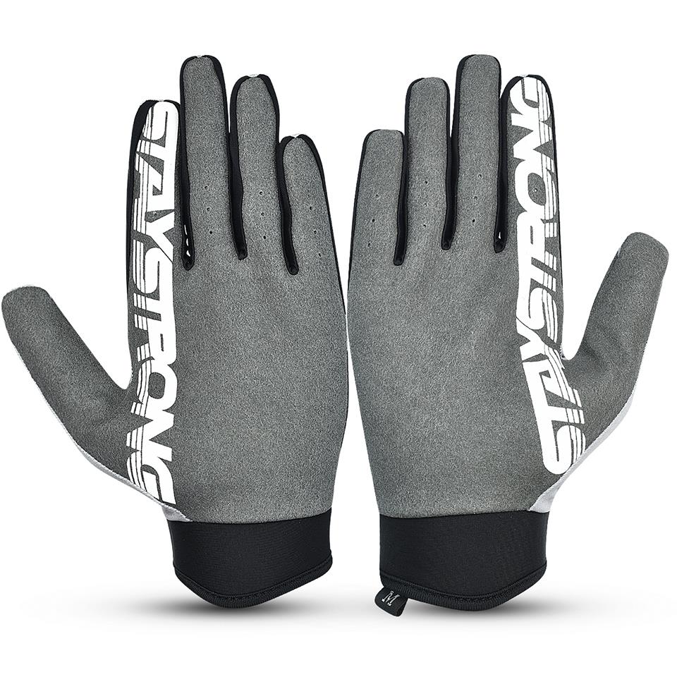  Stay Strong Staple 3 Youth Gloves - Grey、mySite、merchandisen
