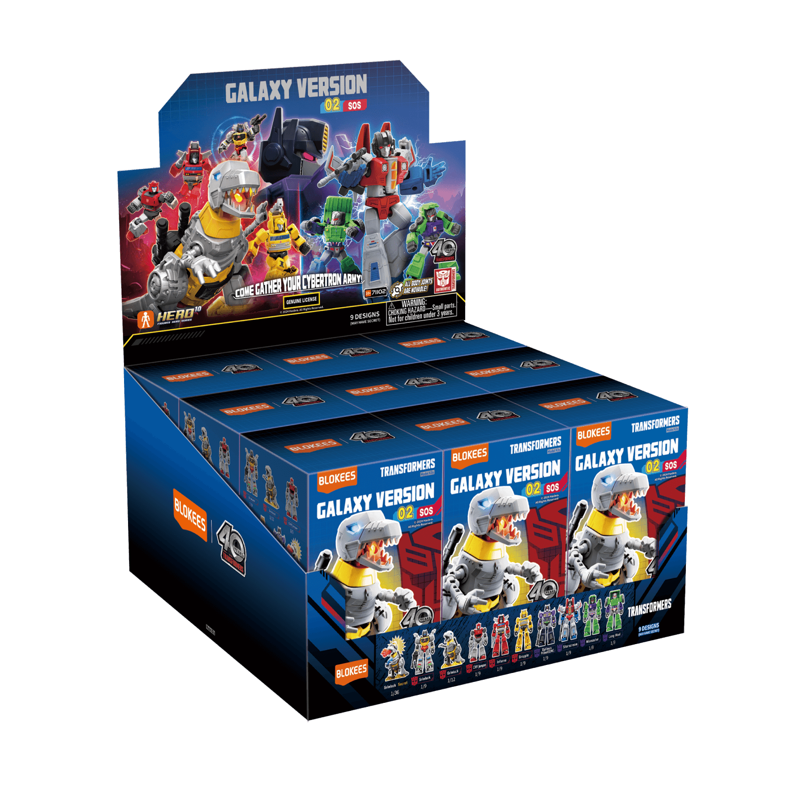 Blokees Transformers Galaxy 02: SOS Complete Set (Box of 9 Individually Boxed)、mySite、hgirdovlk