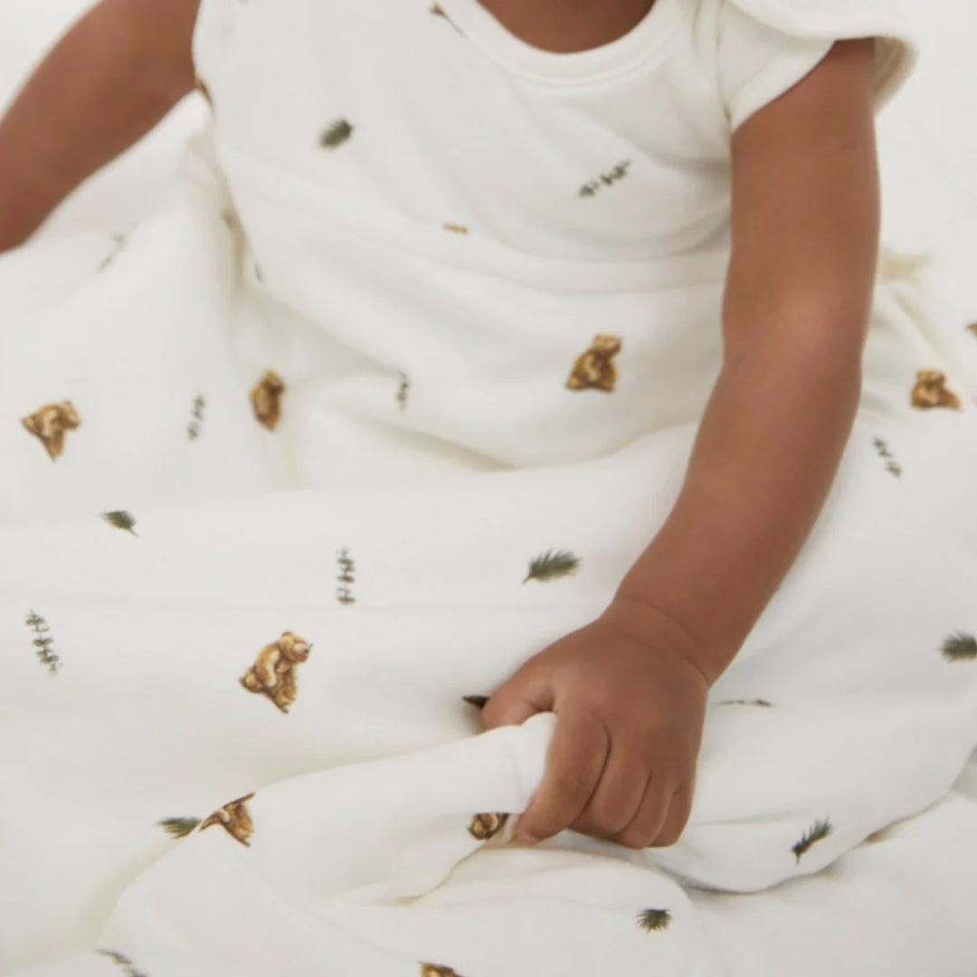  Rosa & Blue Sleeping Bag - 1.5 Tog - Brown Bear、mySite、merchandisen