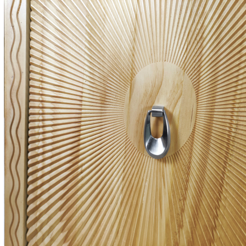 70.07"Large Size 4 Door Cabinet, Suitable For Living Room, Kitchen, Bedroom, Corridor (Champagne)、、xpatfood