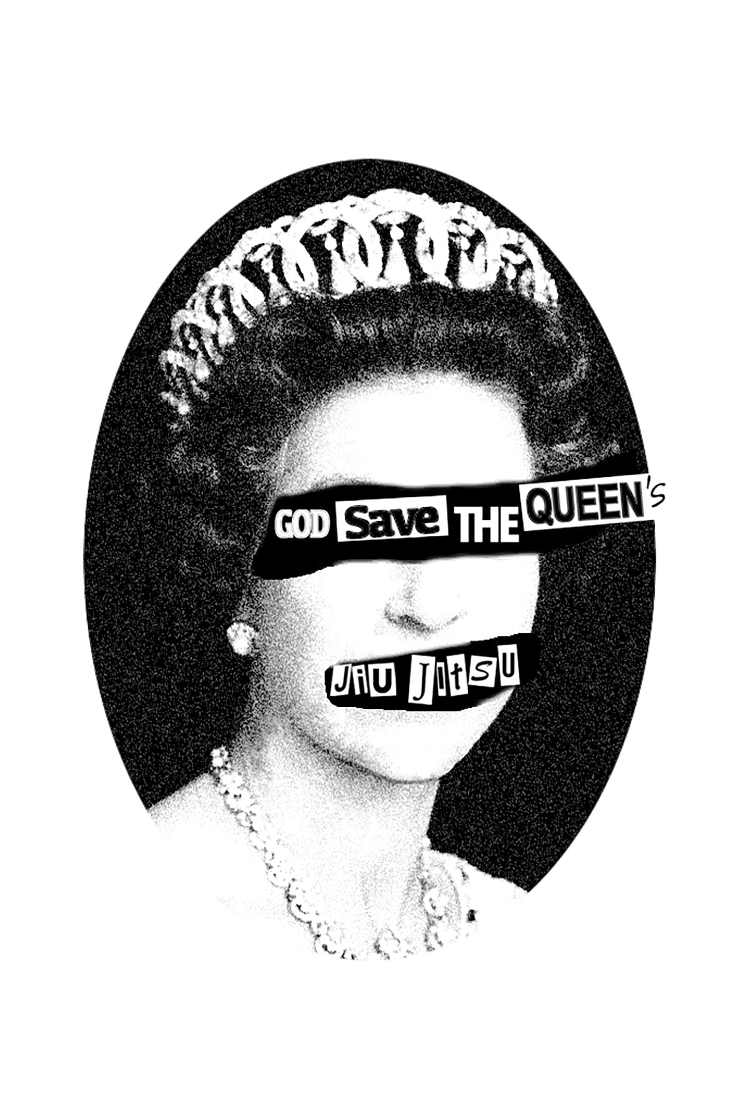 Sticker - God Save the Queen's Jiu Jitsu、mySite、gigharbornorthrealestate