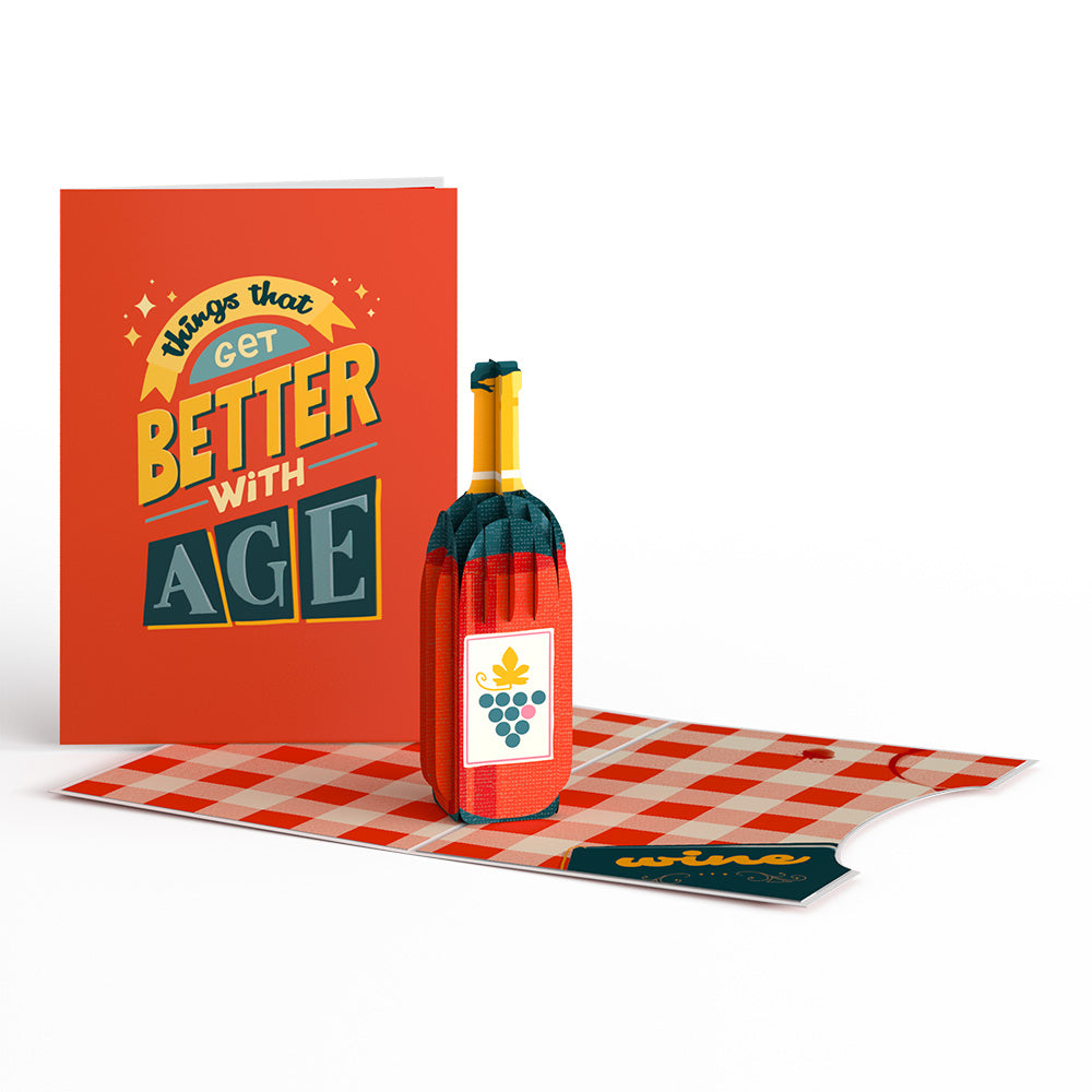 Happy Birthday Better with Age 4-in-1 Nesting Card、mySite、solidvoid