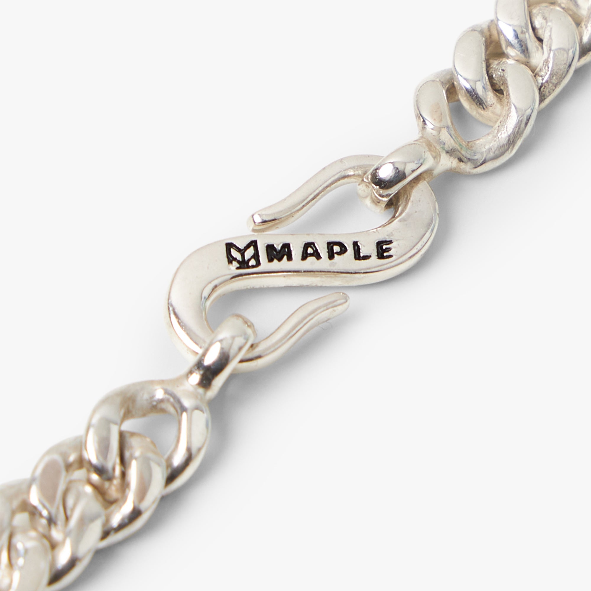  Maple Cuban Link Bracelet 5mm / Silver 925、mySite、merchandisen