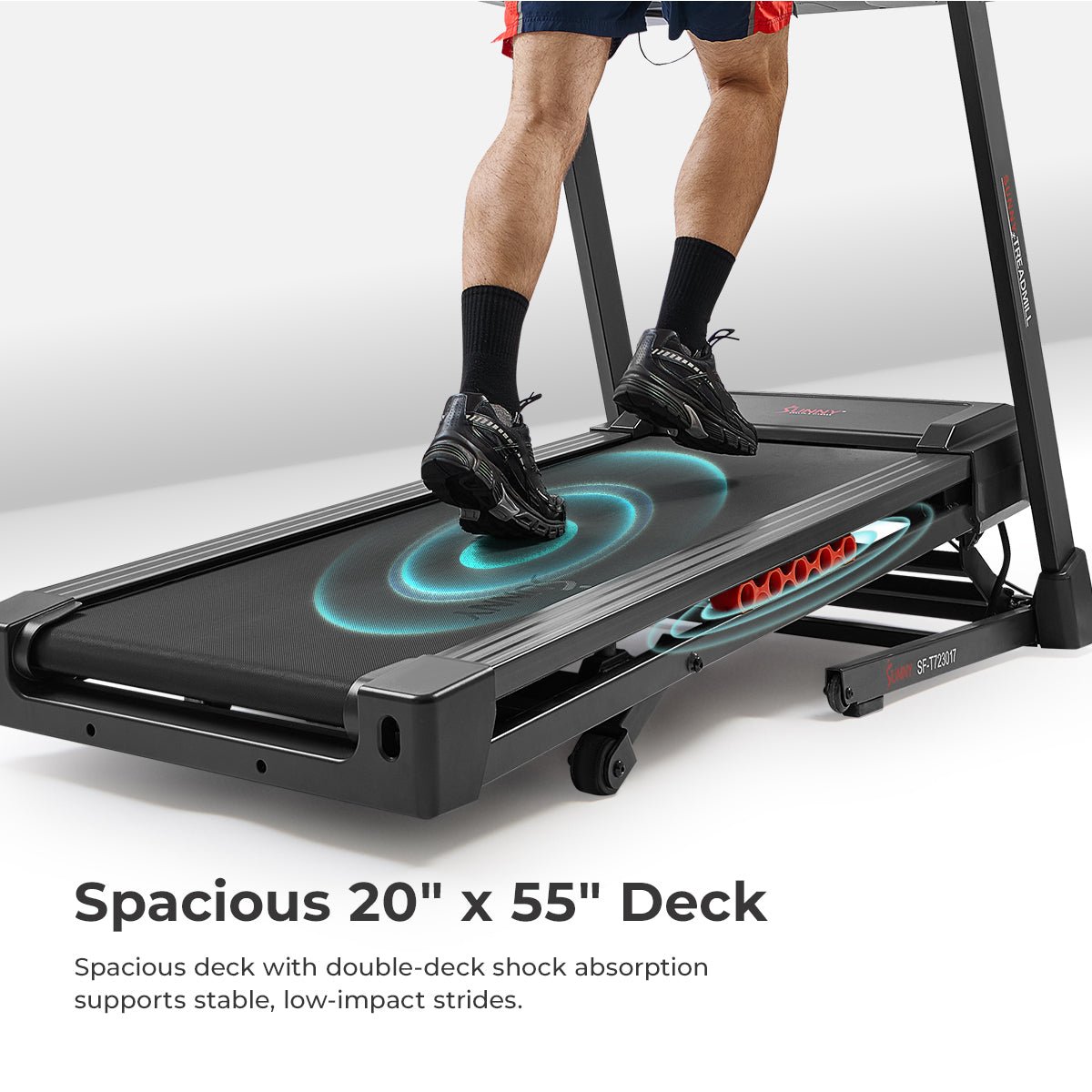  Excel Smart Incline/Decline 20” Deck Treadmill with 300LB Weight Capacity、mySite、ghnorth